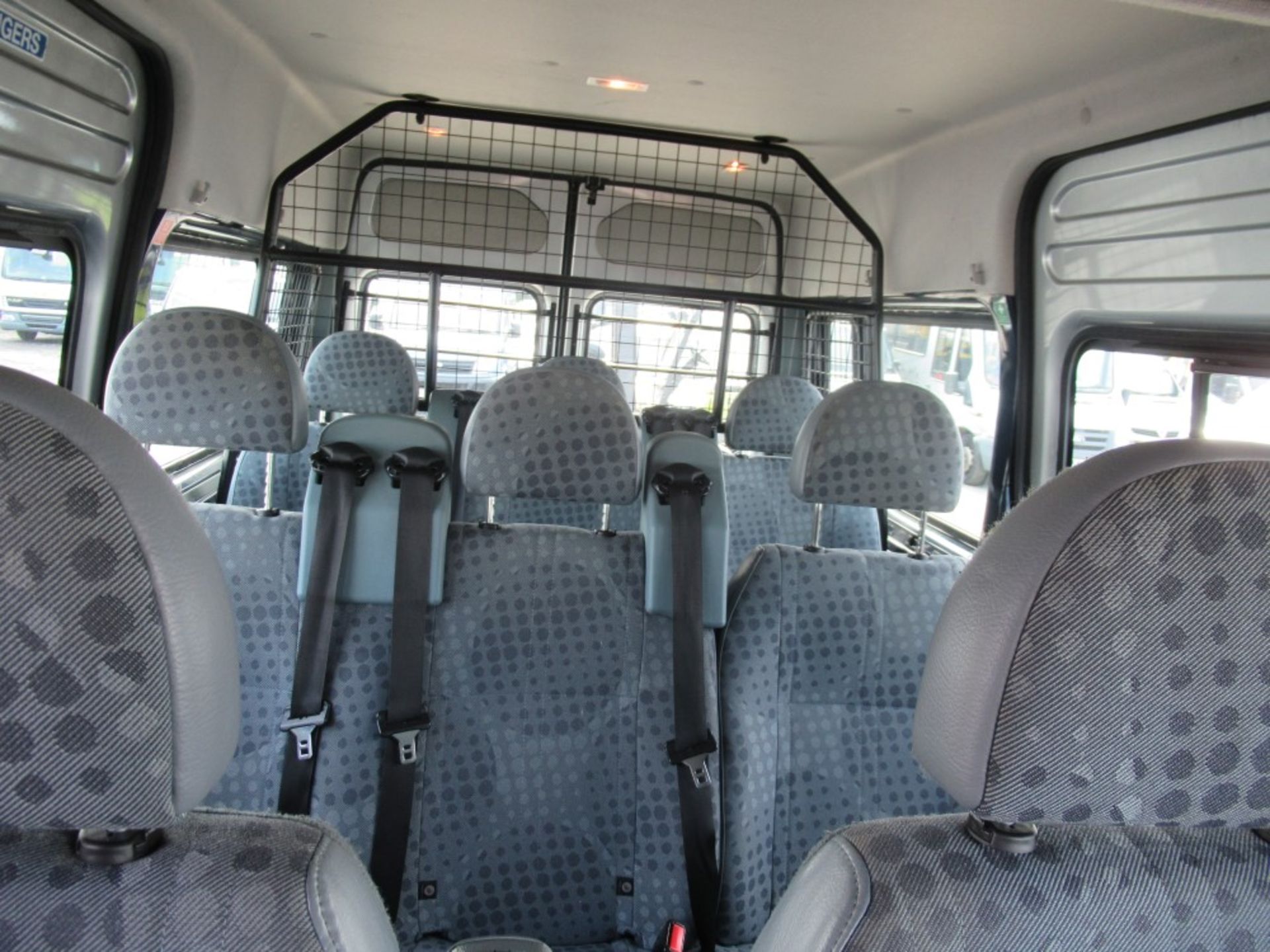 62 reg FORD TRANSIT 125 T300 FWD 9 SEAT MINIBUS, 1ST REG 01/13, 129431M WARRANTED, V5 HERE, 1 FORMER - Image 5 of 6