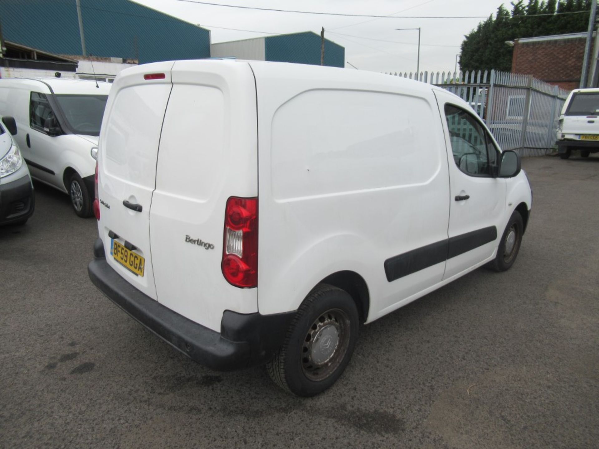 59 reg CITROEN BERLINGO 625 X HDI 90 VAN, 1ST REG 09/05, TEST 09/19 124285M NOT WARRANTED, V5 - Image 4 of 5