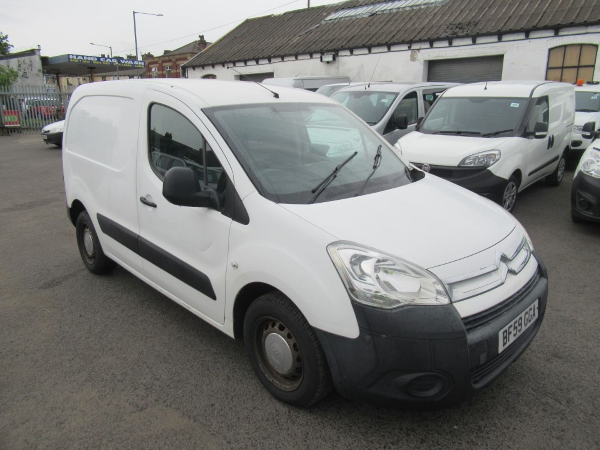 59 reg CITROEN BERLINGO 625 X HDI 90 VAN, 1ST REG 09/05, TEST 09/19 124285M NOT WARRANTED, V5