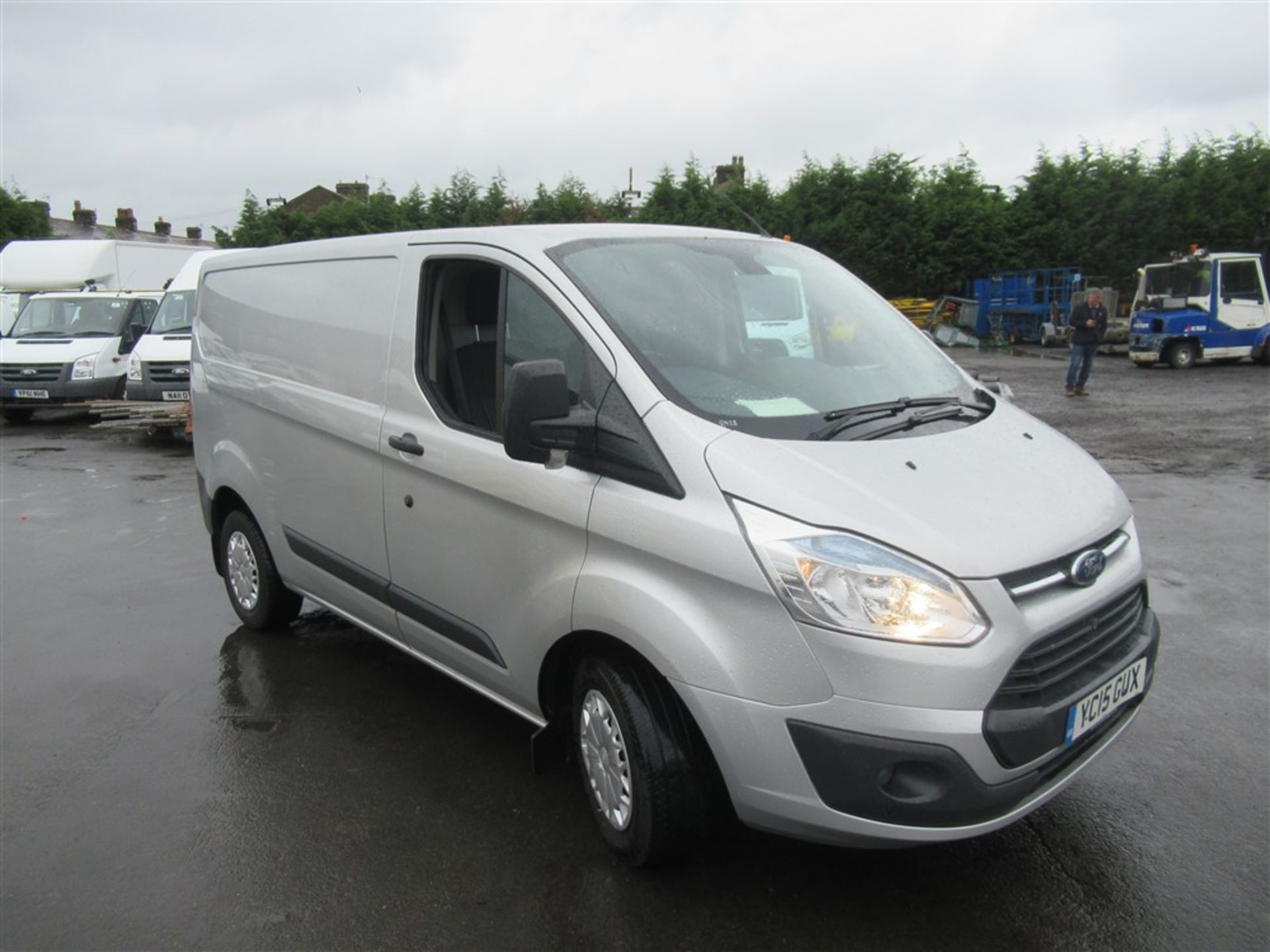 15 reg FORD TRANSIT CUSTOM 270 TREND E-TECH, 1ST REG 05/15, 94130M WARRANTED, NO V5 [+ VAT]