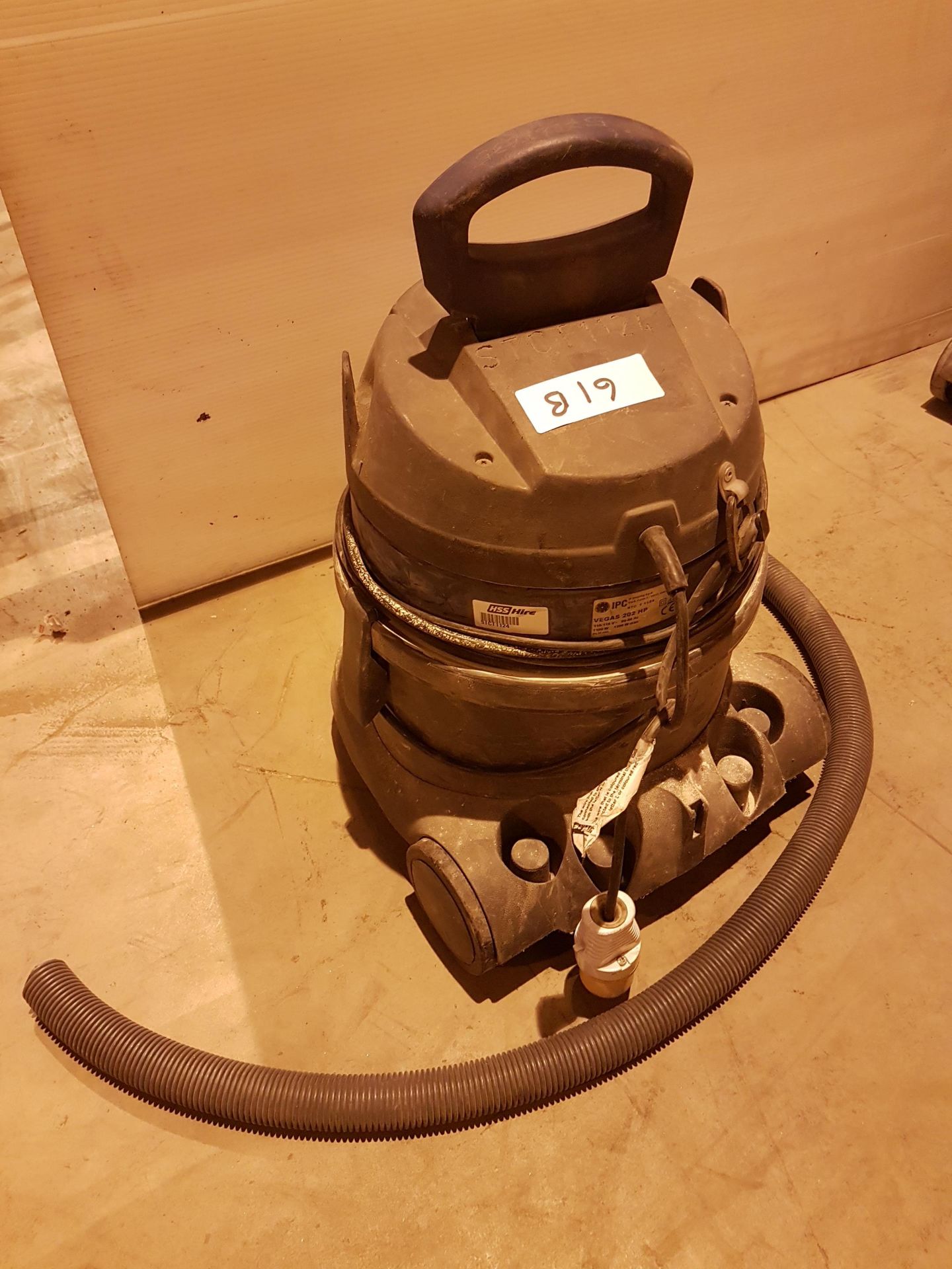 IPC Vegas 202 HP Light Duty Vacuum 110v stct1124, working