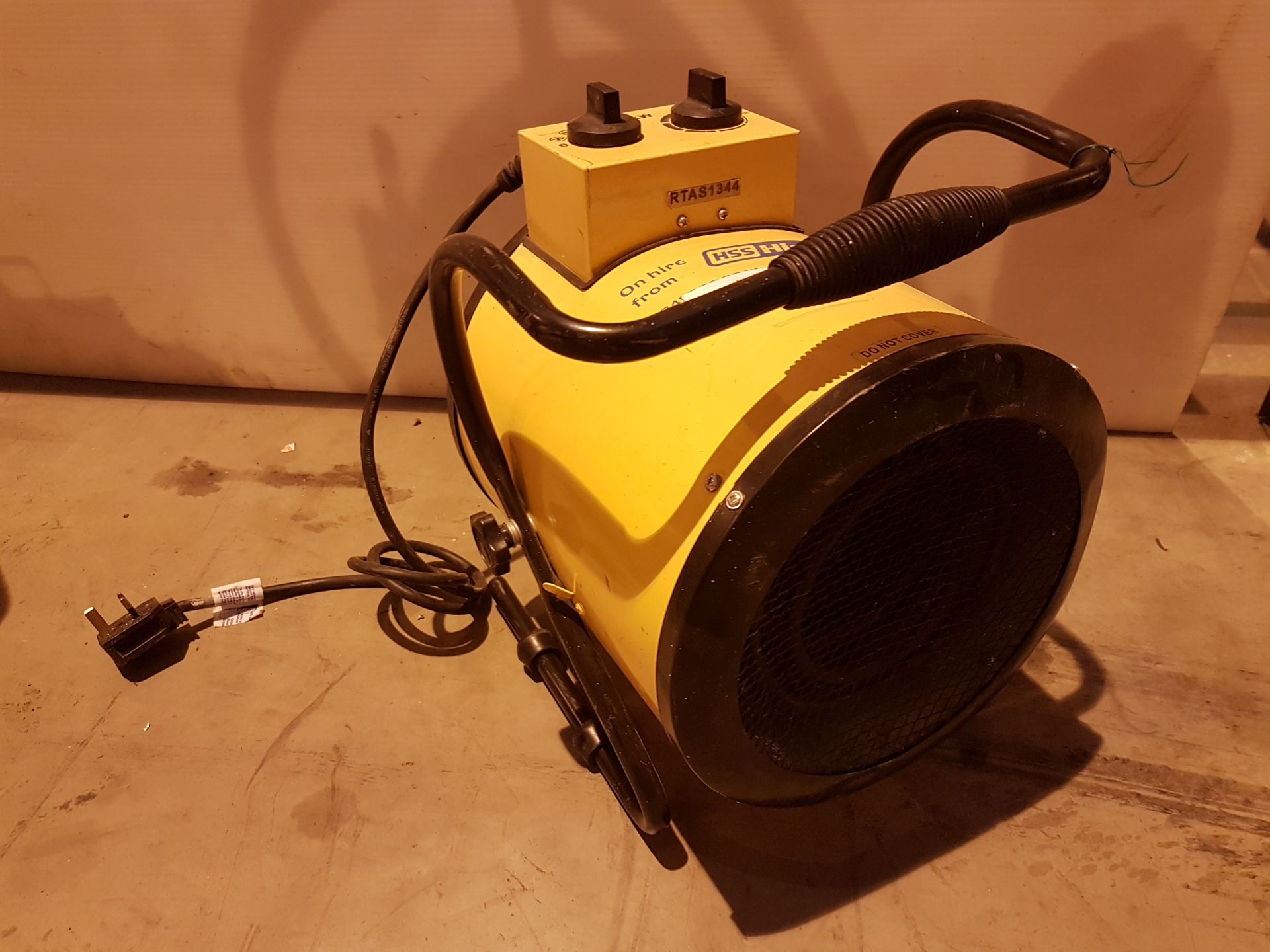 240v retail Heater RTAS1344, working