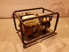 110v/240v Honda powered Generator h31907, working