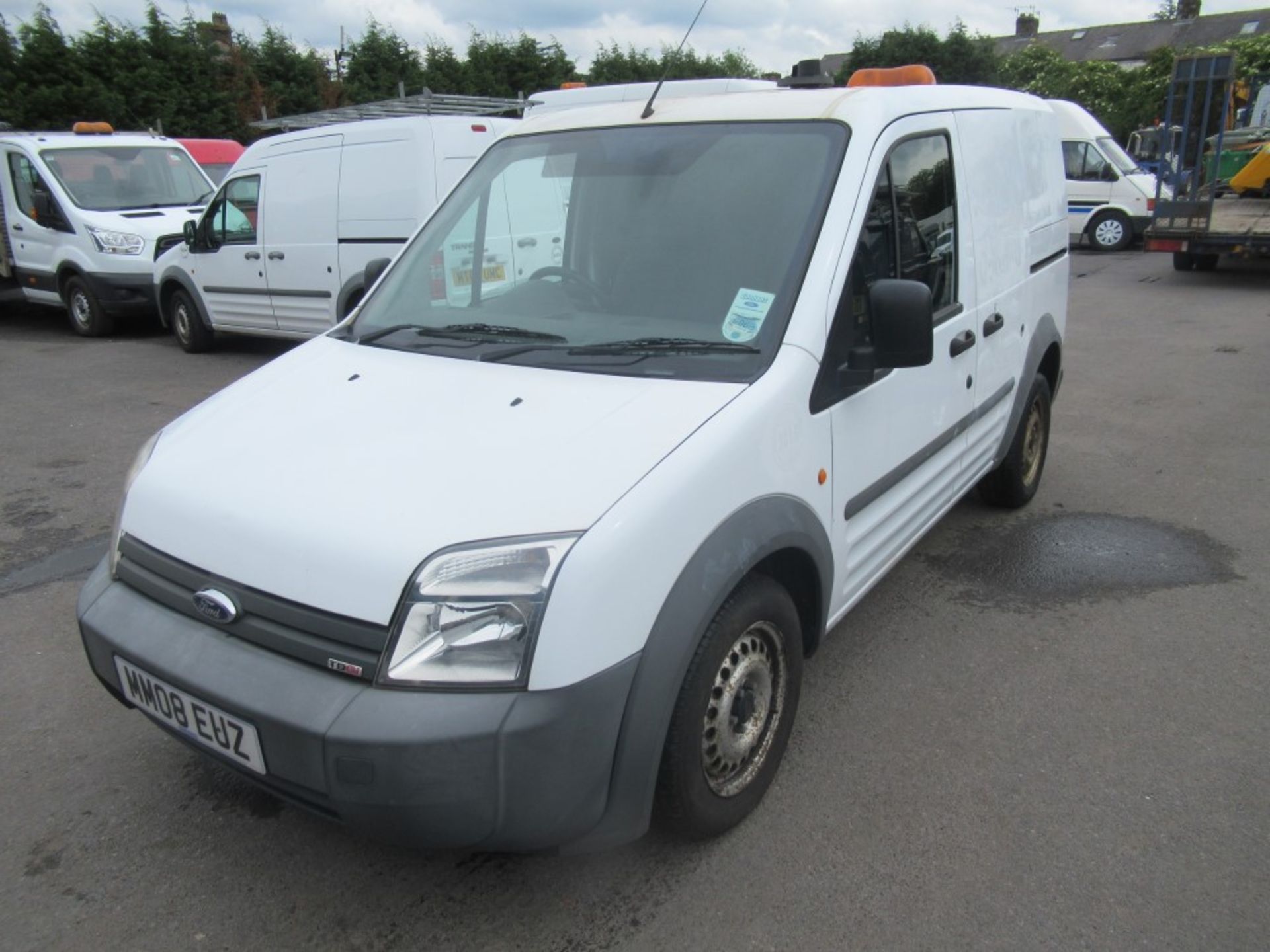 08 reg FORD TRANSIT CONNECT T200 L75 (DIRECT COUNCIL) 1ST REG 07/08, TEST 06/20, 59759M, V5 HERE, - Image 2 of 6