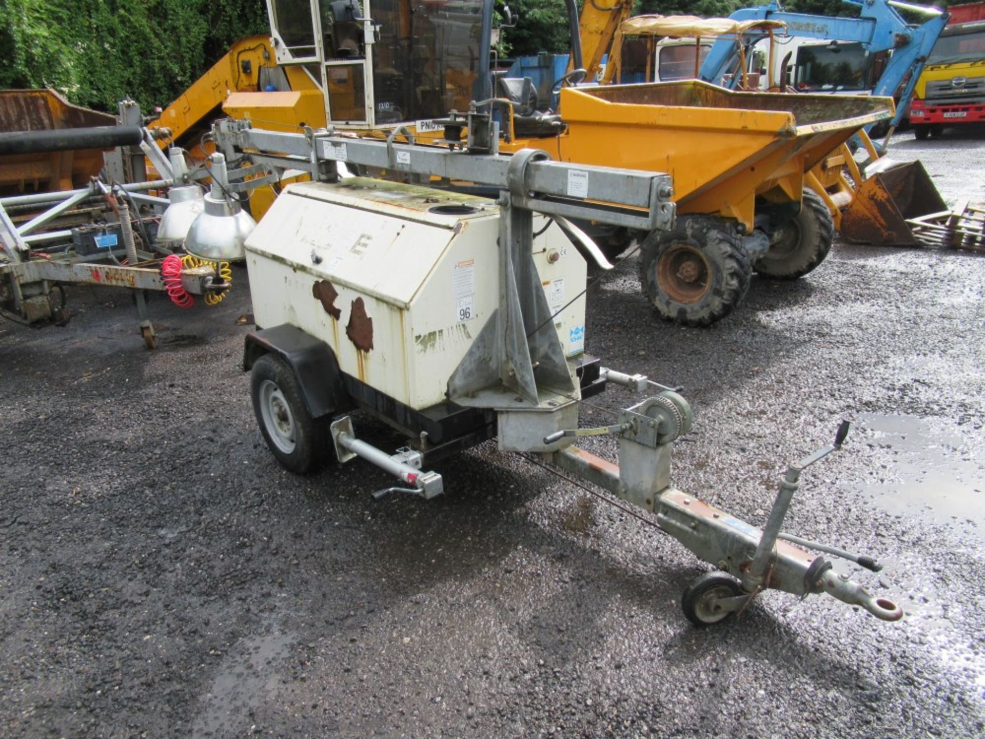 TEREX LIGHTING TOWER WITH 110V GENERATOR CONNECTION [+ VAT]