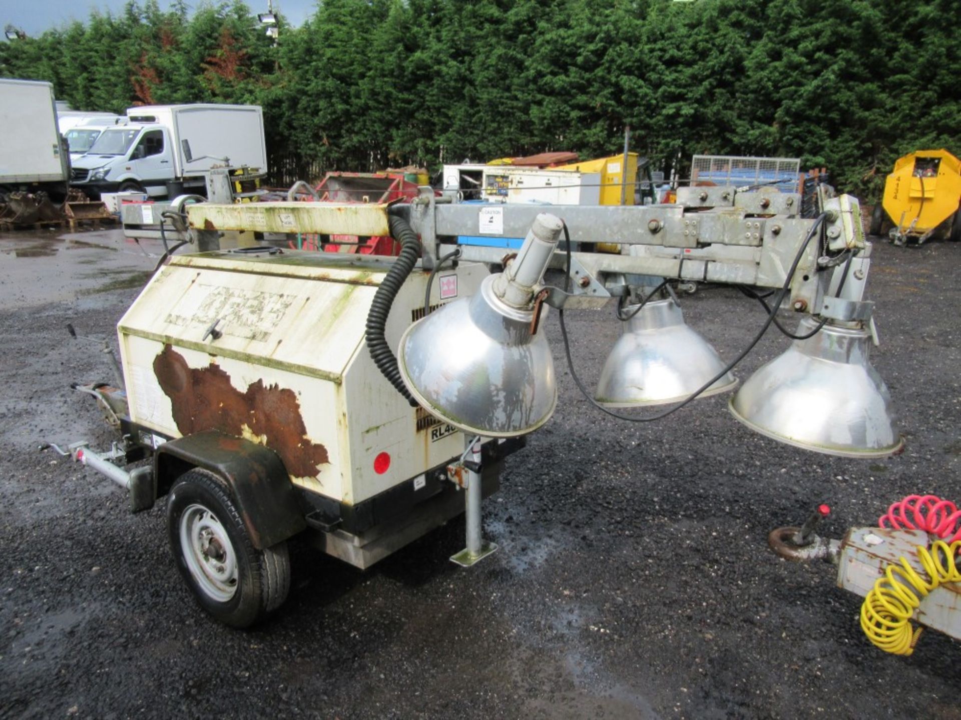 TEREX LIGHTING TOWER WITH 110V GENERATOR CONNECTION [+ VAT] - Image 2 of 2