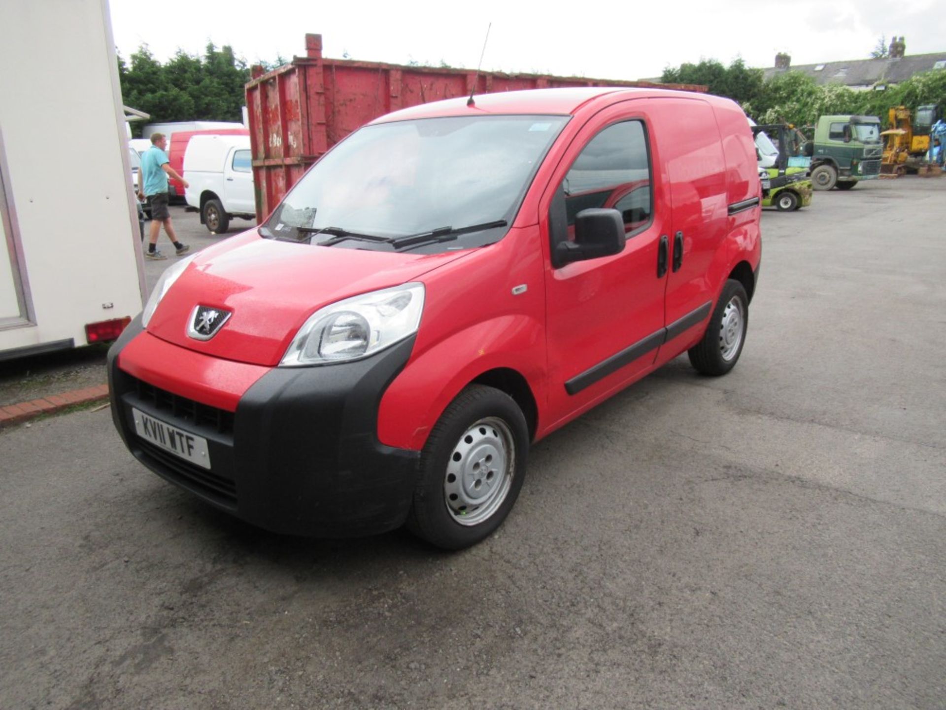 11 reg PEUGEOT BIPPER S HDI, 1ST REG 03/11, TEST 02/20, 54277M WARRANTED, V5 HERE, 1 OWNER FROM - Image 2 of 5
