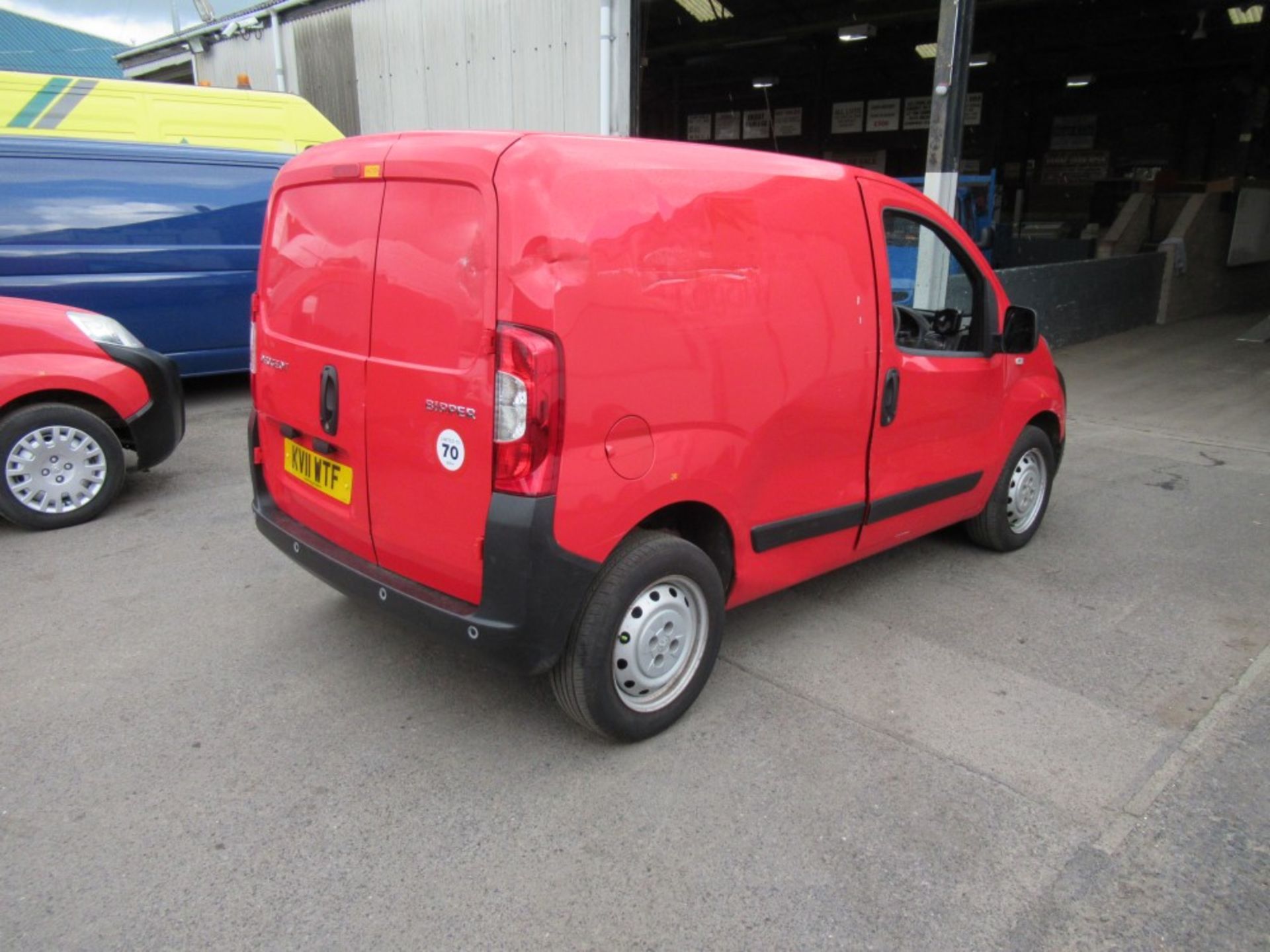 11 reg PEUGEOT BIPPER S HDI, 1ST REG 03/11, TEST 02/20, 54277M WARRANTED, V5 HERE, 1 OWNER FROM - Image 4 of 5