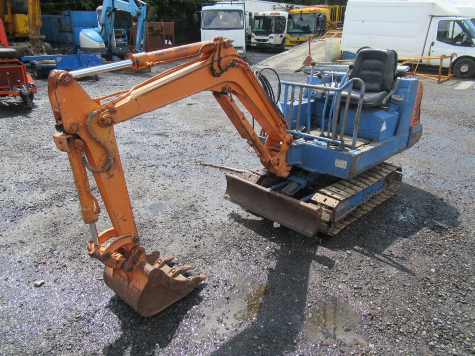 KUBOTA KH-012 MINI DIGGER, 2184 HOURS NOT WARRANTED [+ VAT] - Image 4 of 4