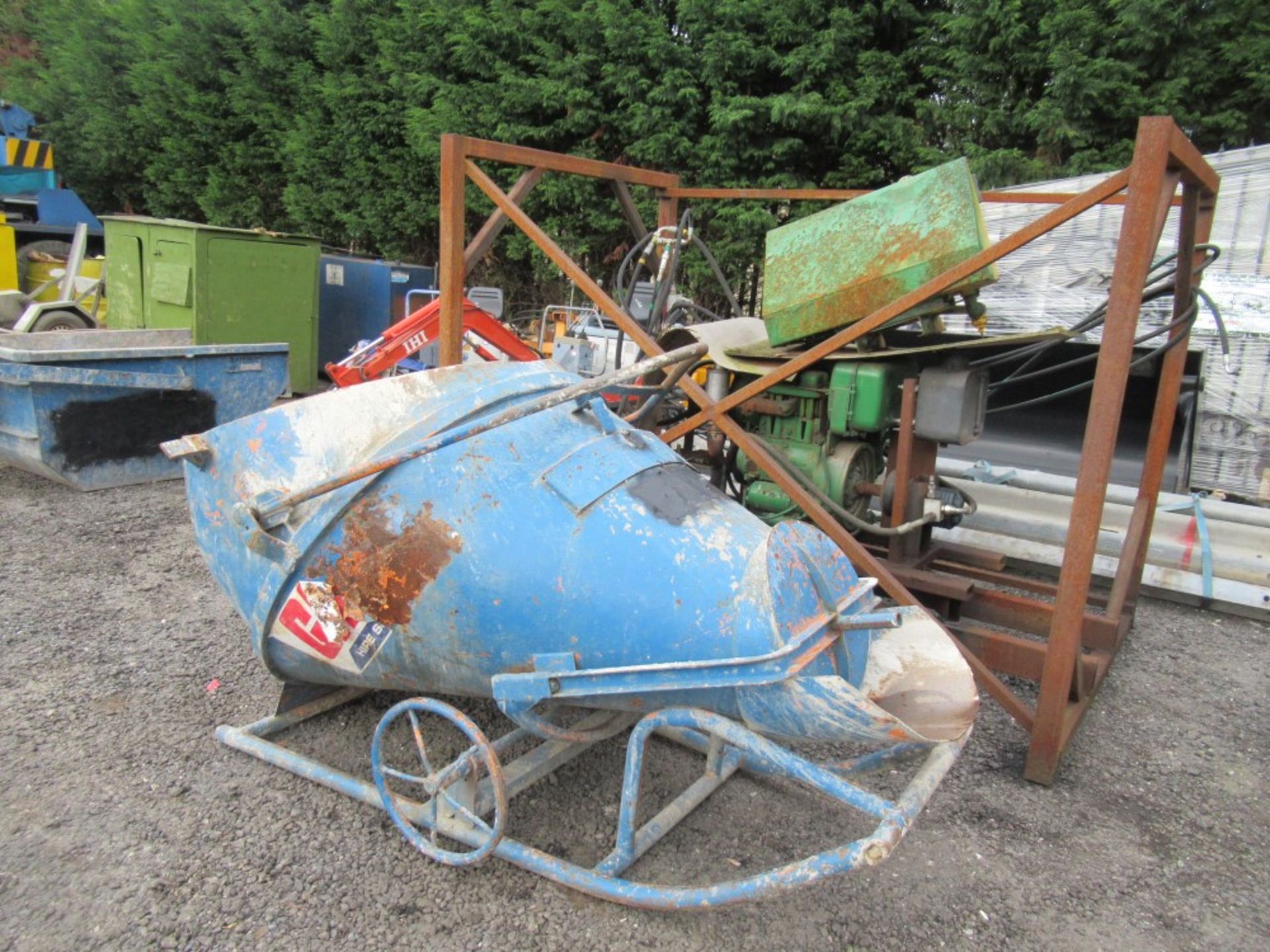 CONEFLOW 500 LTR CONCRETE SKIP (DIRECT GAP) [+ VAT]