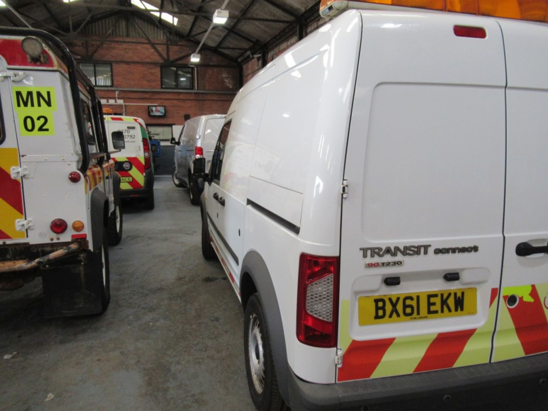 61 reg FORD TRANSIT CONNECT 90 T230 PANEL VAN, 1ST REG 09/11, TEST 06/20, 79470M WARRANTED, V5 HERE, - Image 3 of 6