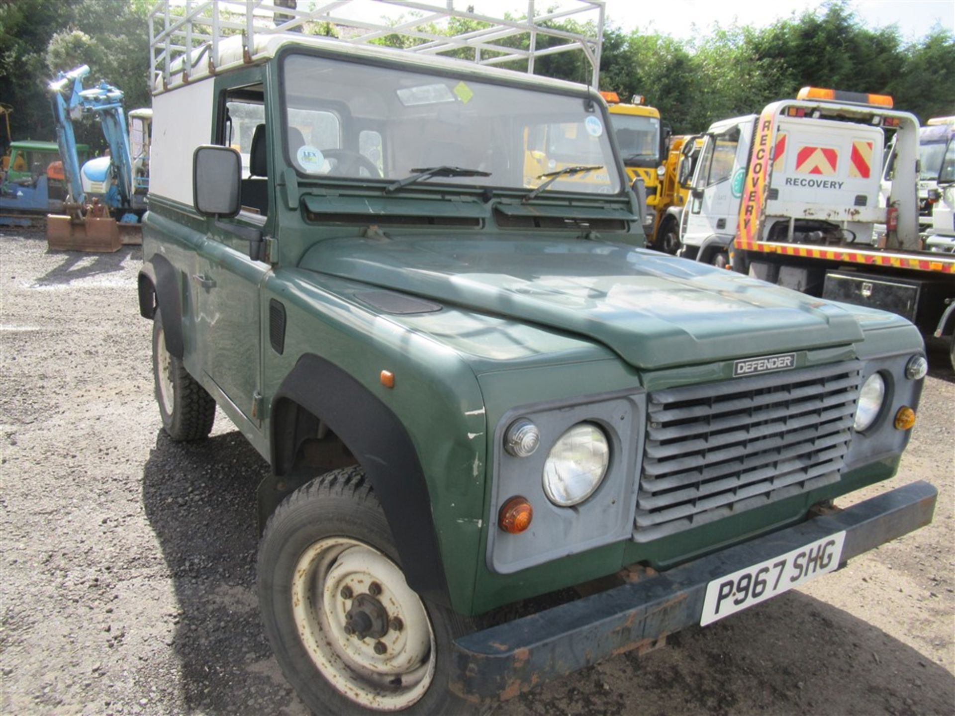 P reg LANDROVER 90 DEFENDER TDI 4X4 (DIRECT COUNCIL) 1ST REG 09/96, TEST 07/20, 113330M, V5 HERE,