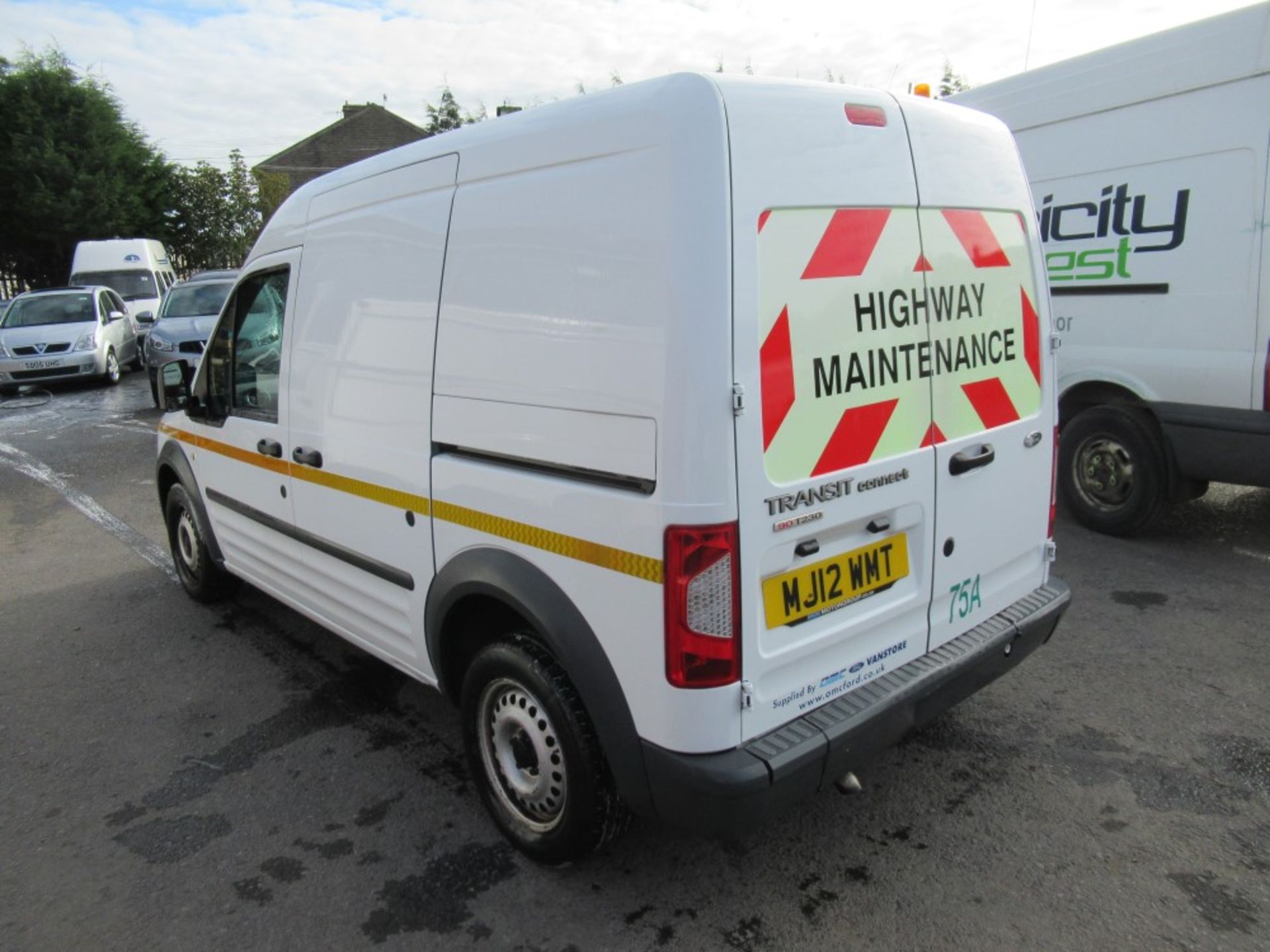 12 reg FORD TRANSIT CONNECT 90 T230 (DIRECT COUNCIL) 1ST REG 05/12, TEST 09/20, 59903M, V5 HERE, 1 - Image 3 of 6