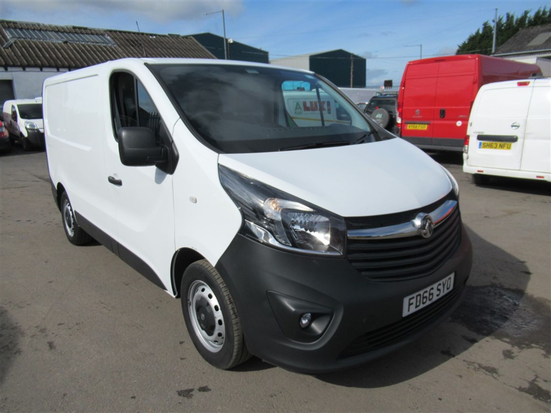 66 reg VAUXHALL VIVARO 2700 BITURBO CDTI S/S PANEL VAN, 1ST REG 12/16, 40508M WARRANTED, V5 HERE,