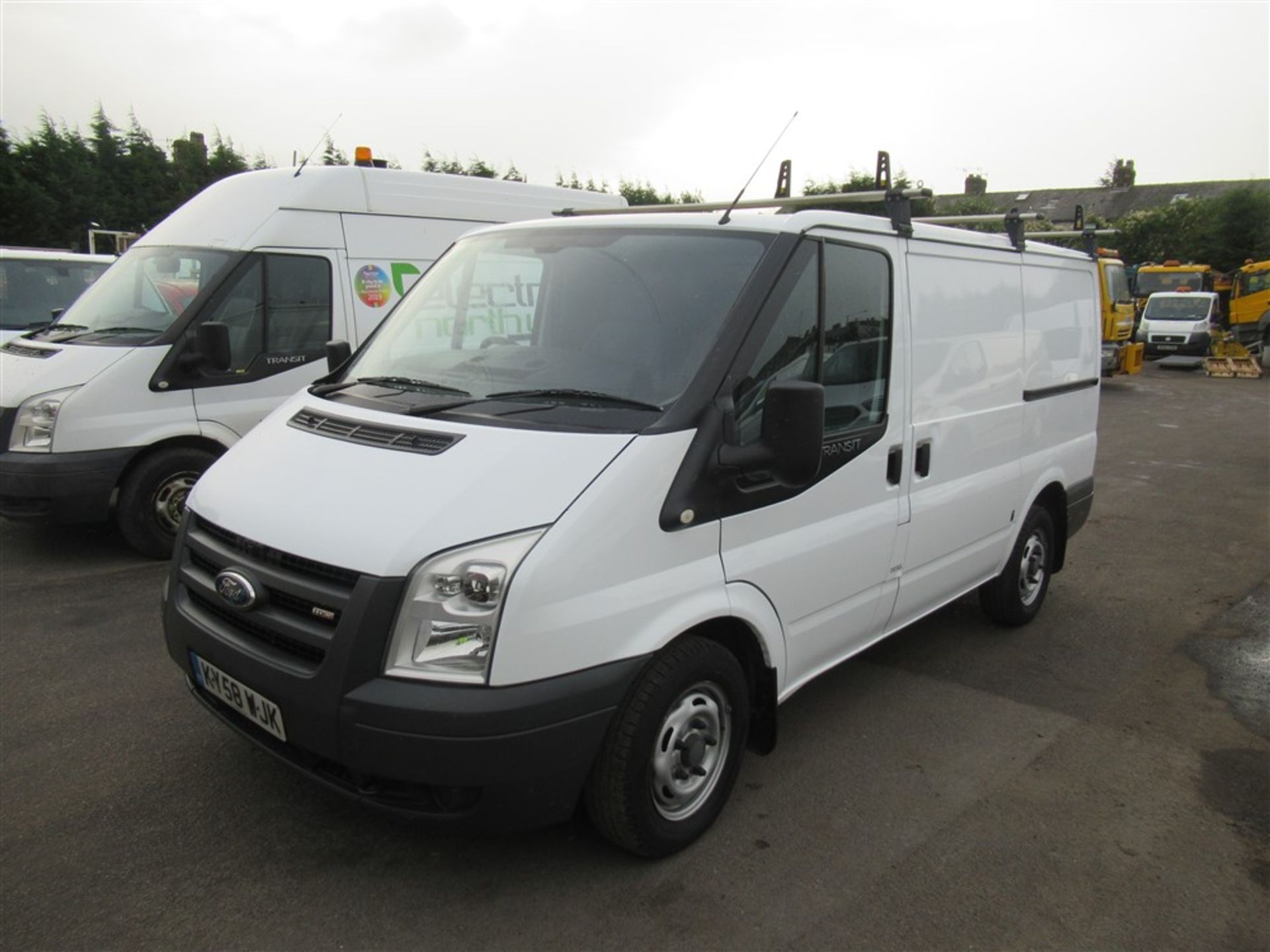 58 reg FORD TRANSIT 85 T280S FWD, 1ST REG 09/08, TEST 01/20, 85958M WARRANTED, V5 HERE, 1 FORMER - Image 2 of 6