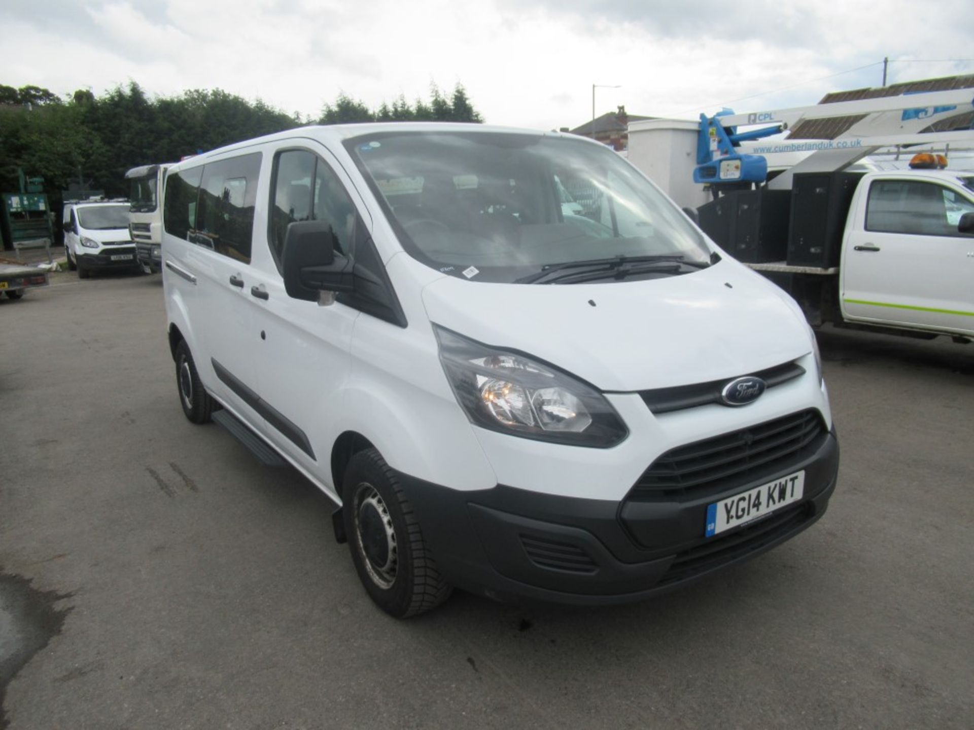 14 reg FORD TOURNEO CUSTOM 300 ECO-TECH MINIBUS, 1ST REG 03/14, TEST 03/20, 194600M WARRANTED, V5