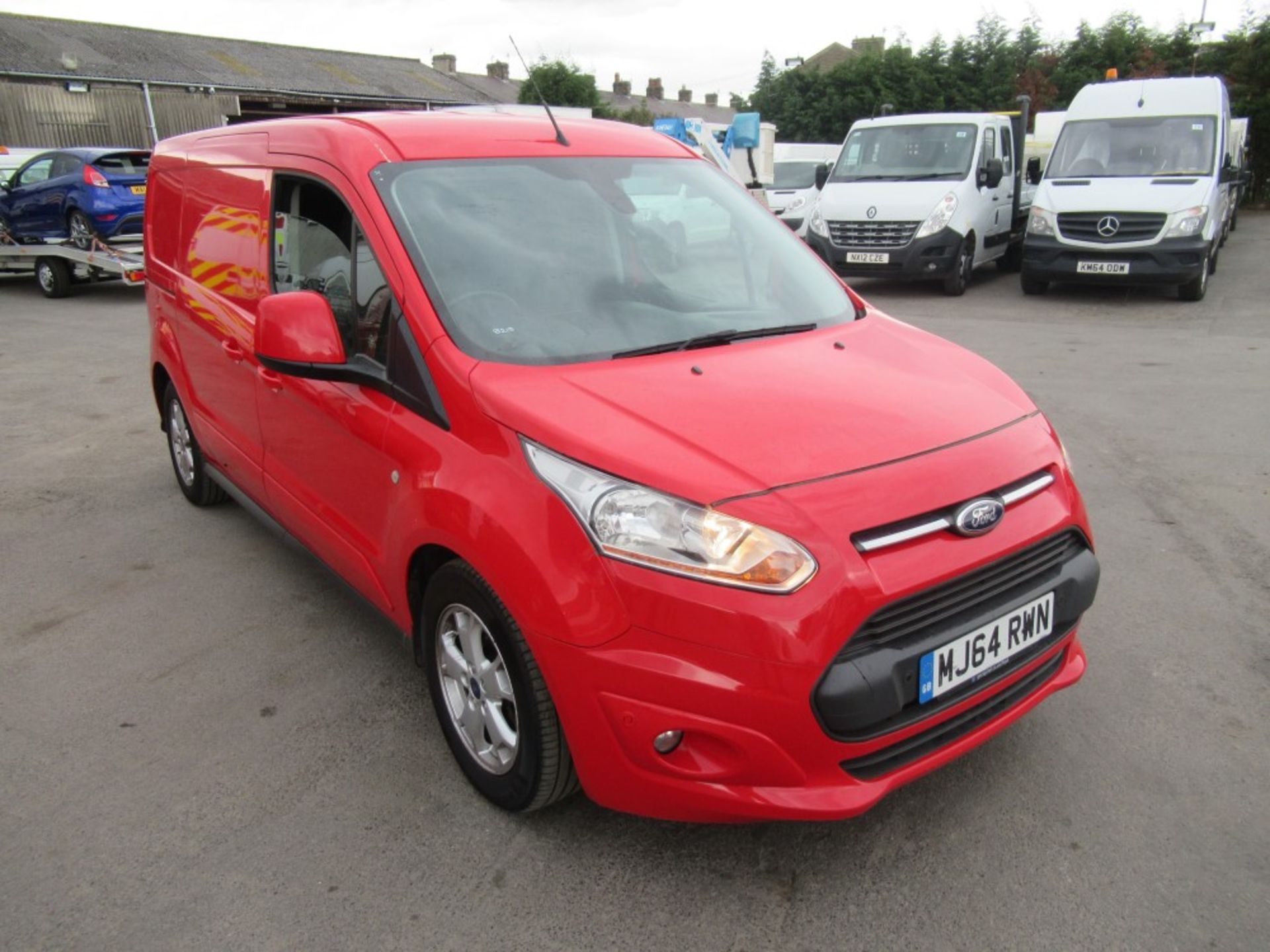 64 reg FORD TRANSIT CONNECT 240 LIMITED, 1ST REG 10/14, TEST 10/19, 100989M WARRANTED, V5 HERE, 1