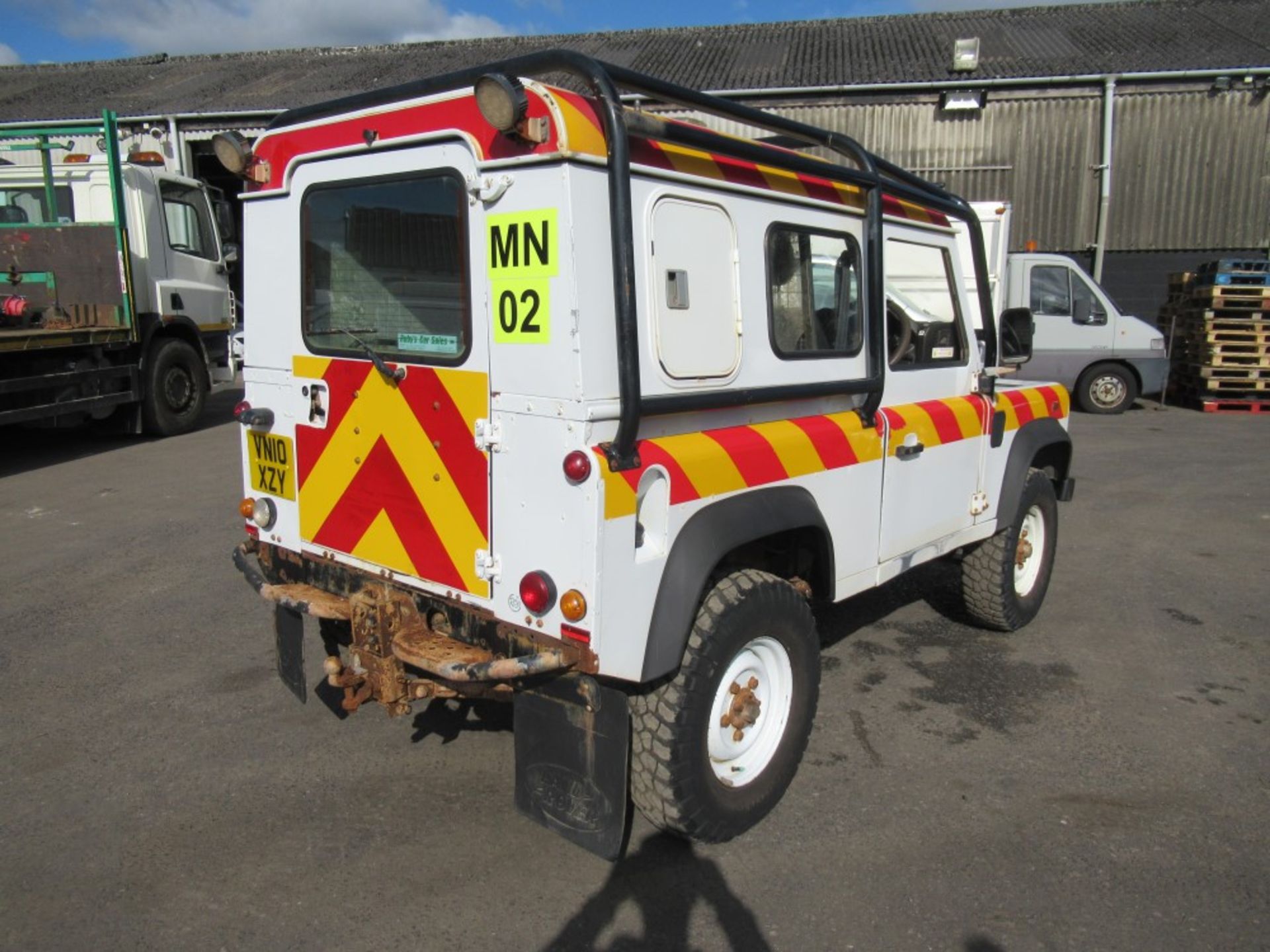 10 reg LANDROVER DEFENDER 90 HARD TOP 4X4 UTILITY, 1ST REG 05/10, TEST 04/20, 109270M WARRANTED, - Image 4 of 6