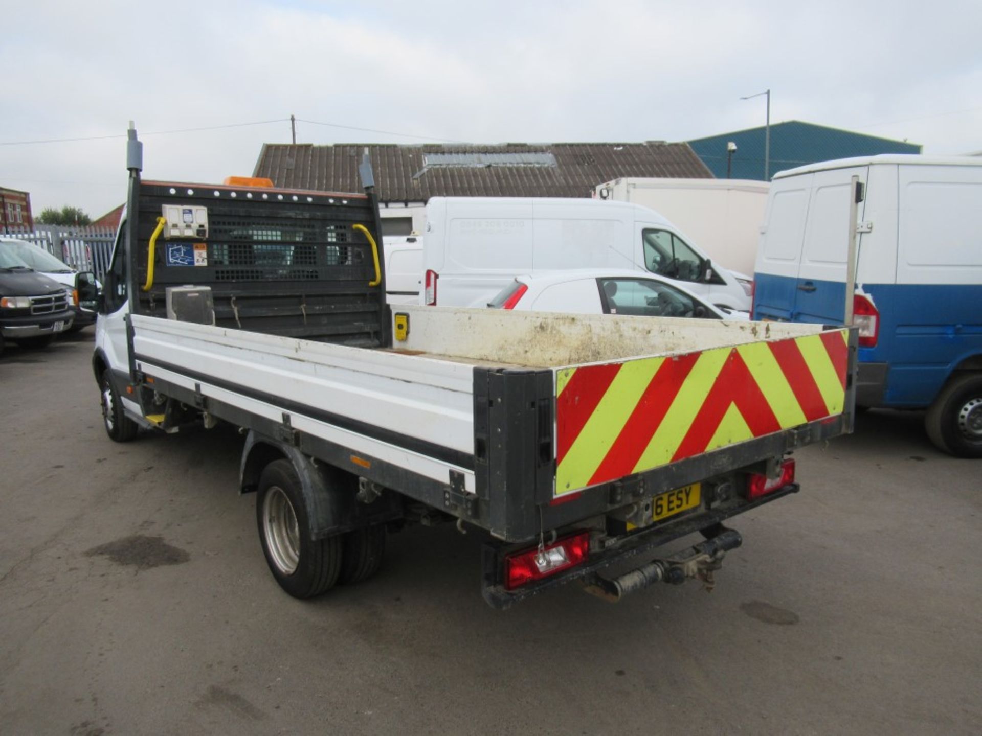 16 reg FORD TRANSIT 350 DIESEL DROPSIDE, 1ST REG 03/16, TEST 01/20, 79483M WARRANTED, V5 HERE, 1 - Image 3 of 5