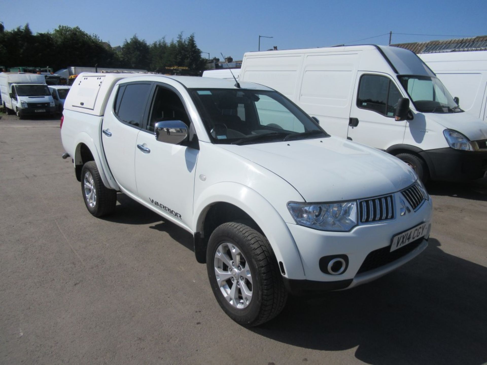 14 reg MITSUBISHI L200 WARRIOR LB DCB DI-D 4X4 PICKUP, 1ST REG 06/14, TEST 06/20, 118937M WARRANTED,