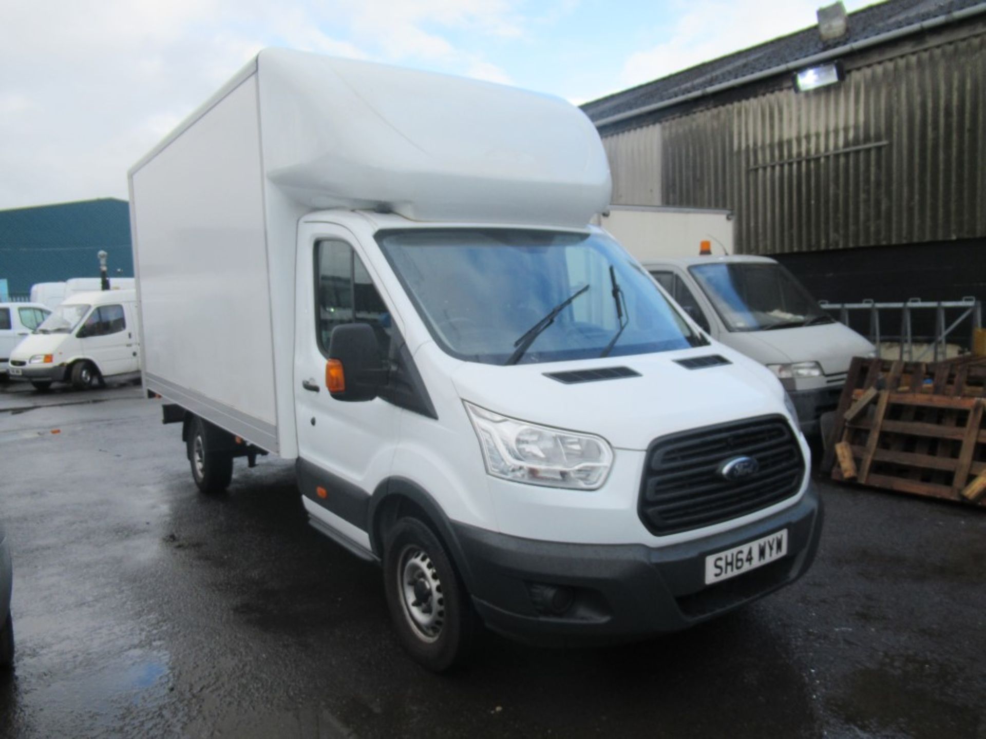 64 reg FORD TRANSIT 350 LUTON VAN, 1ST REG 02/15, TEST 02/20, 162806M WARRANTED, V5 HERE, 1 OWNER