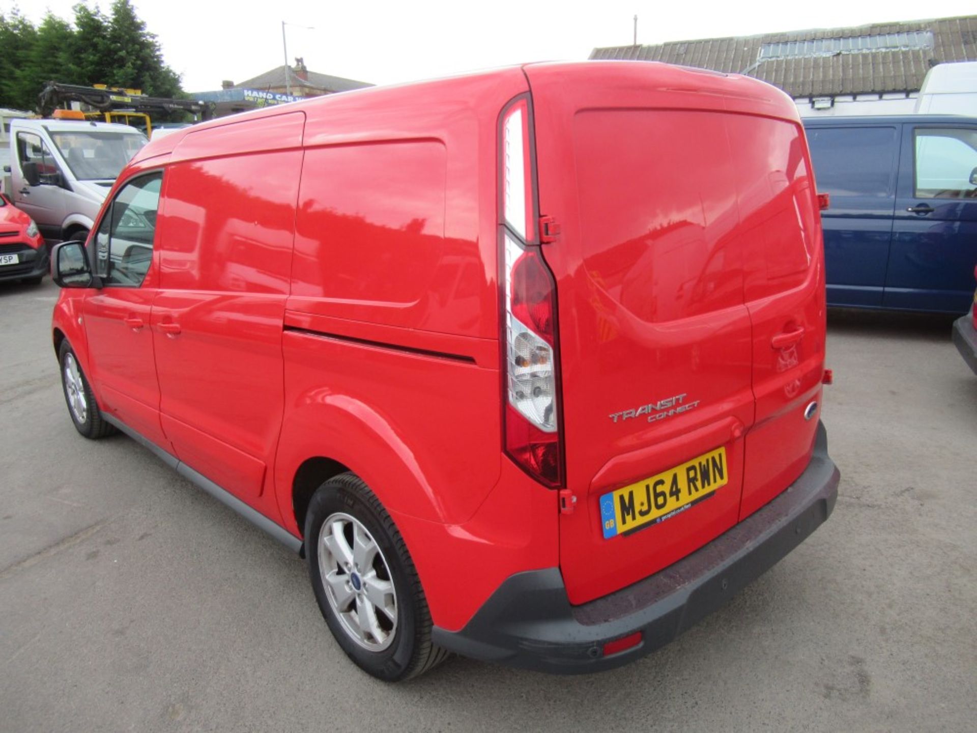 64 reg FORD TRANSIT CONNECT 240 LIMITED, 1ST REG 10/14, TEST 10/19, 100989M WARRANTED, V5 HERE, 1 - Image 3 of 8