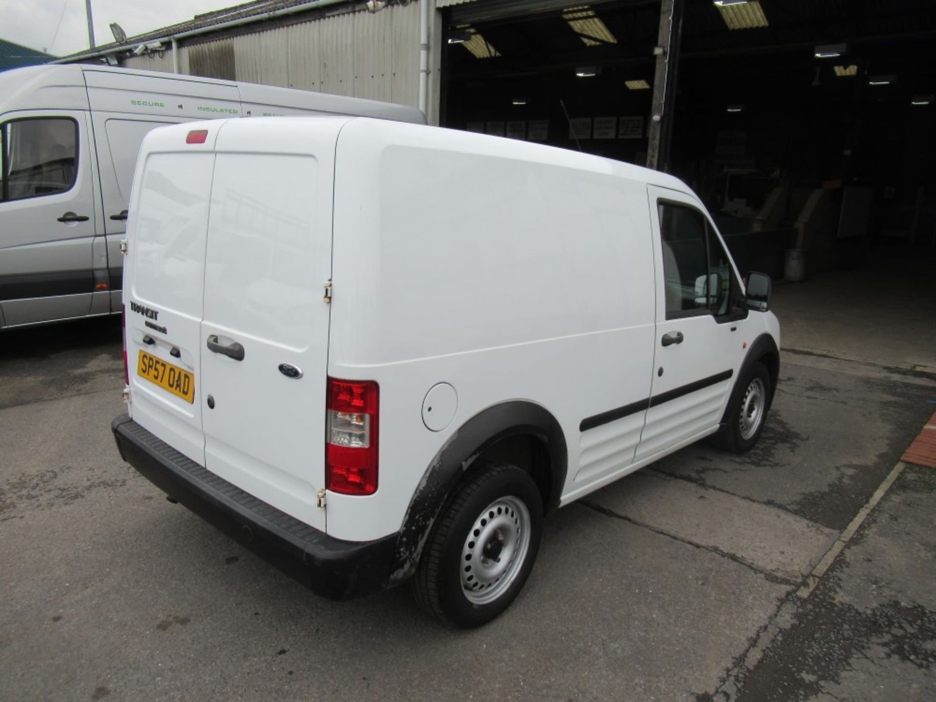 57 reg FORD TRANSIT CONNECT T200 L75, 1ST REG 09/07, 73553M NOT WARRANTED, V5 HERE, 2 FORMER KEEPERS - Image 4 of 6