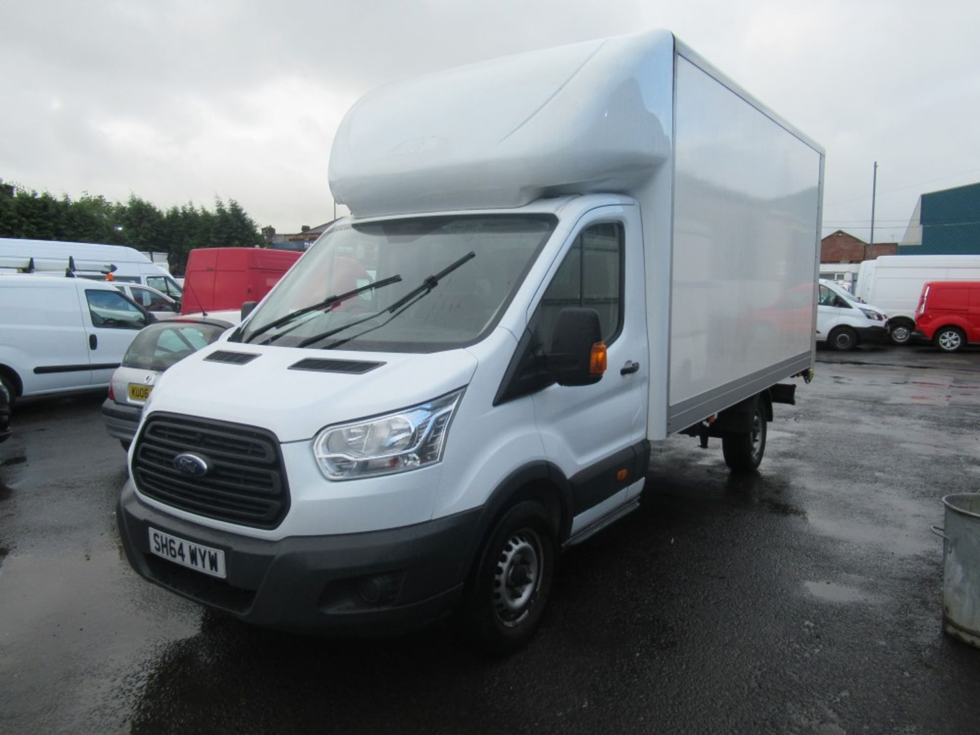 64 reg FORD TRANSIT 350 LUTON VAN, 1ST REG 02/15, TEST 02/20, 162806M WARRANTED, V5 HERE, 1 OWNER - Image 2 of 6