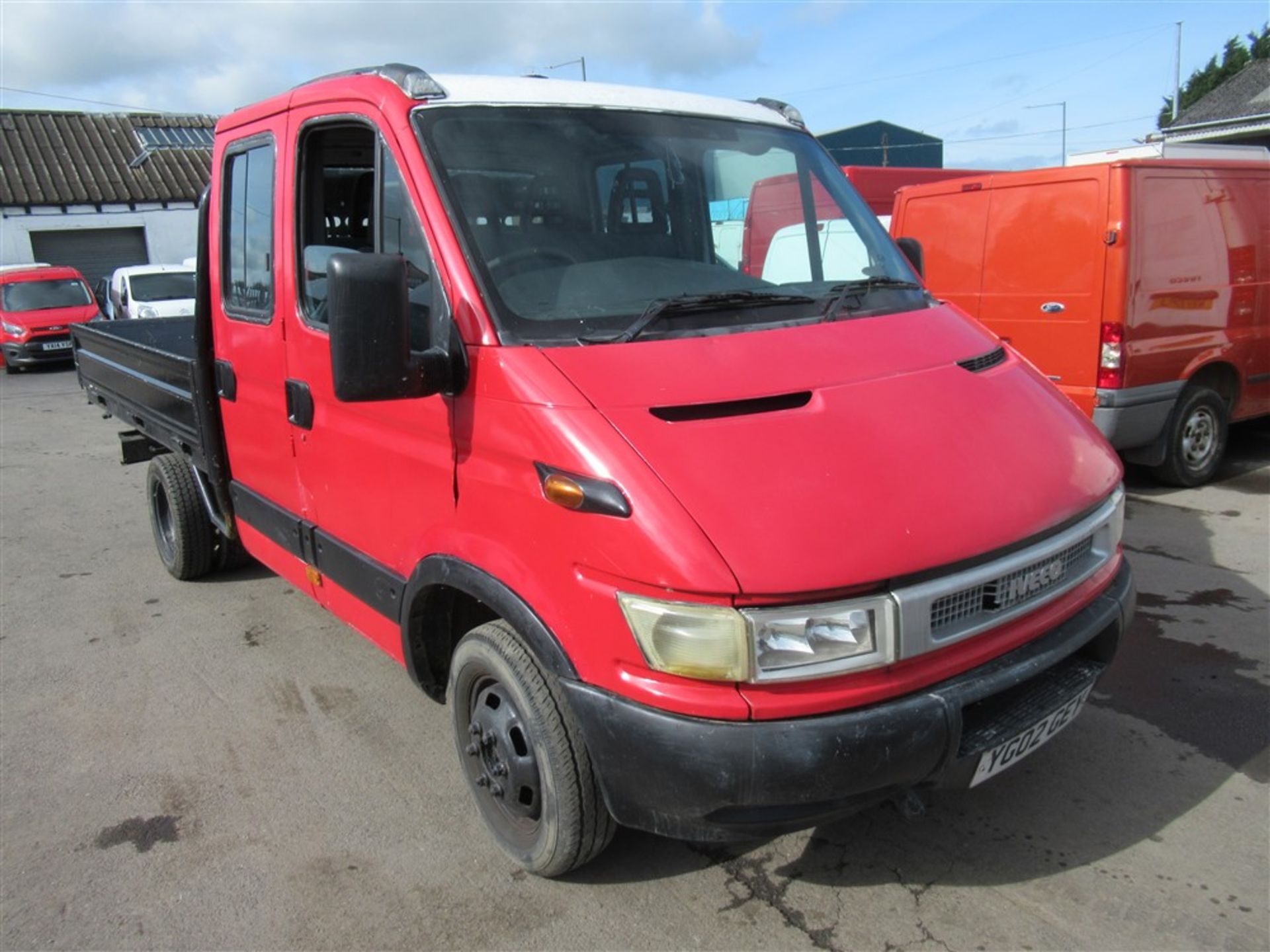 02 reg IVECO CREW CAB TIPPER, 1ST REG 07/02, NO V5 [NO VAT]