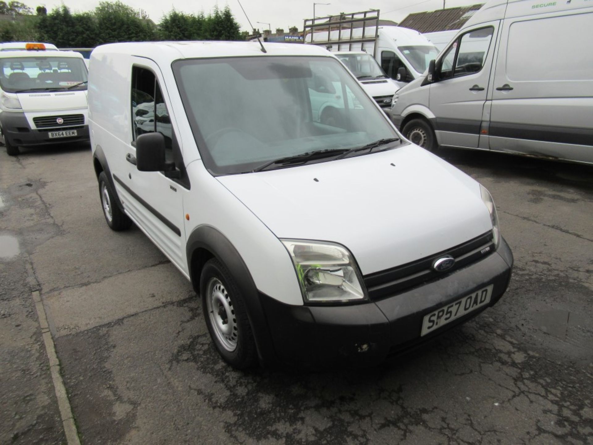 57 reg FORD TRANSIT CONNECT T200 L75, 1ST REG 09/07, 73553M NOT WARRANTED, V5 HERE, 2 FORMER KEEPERS
