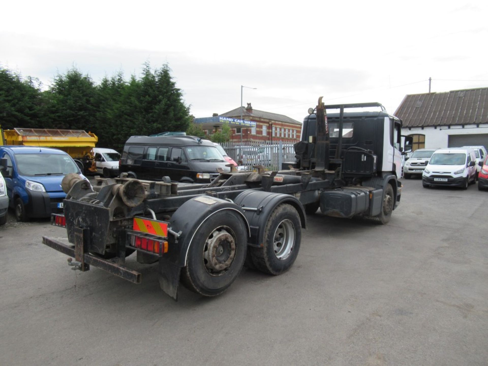 57 reg SCANIA P6X2 HOOKLOADER, 1ST REG 09/07, TEST 12/19, 640070KM NOT WARRANTED, V5 HERE, 4 - Bild 4 aus 5