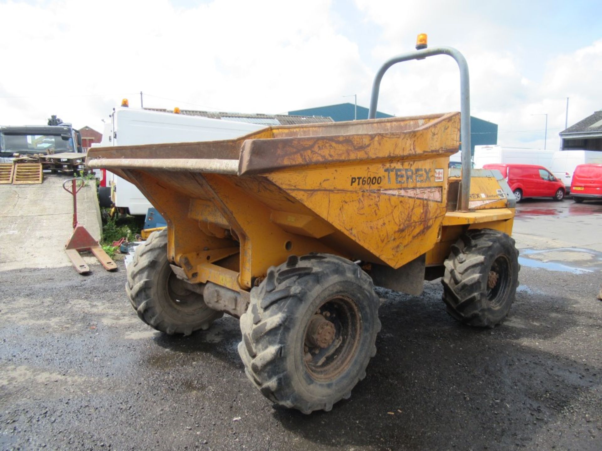 BENFORD TEREX PT6000 6 TON DUMPER, 3443 HOURS NOT WARRANTED [+ VAT] - Bild 4 aus 4