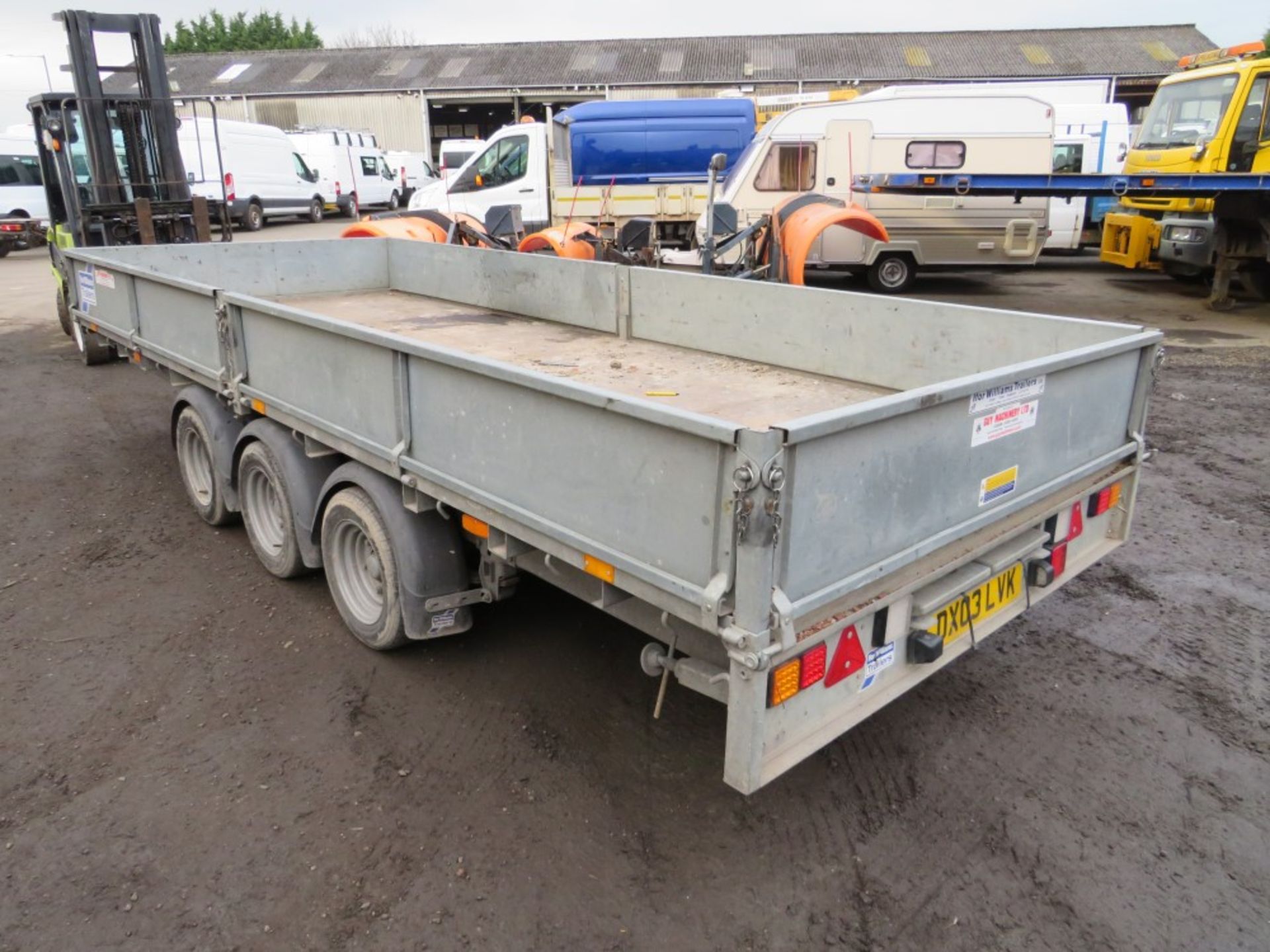 IFOR WILLIAMS 16FT TRAILER C/W SIDES [+ VAT] - Bild 2 aus 2