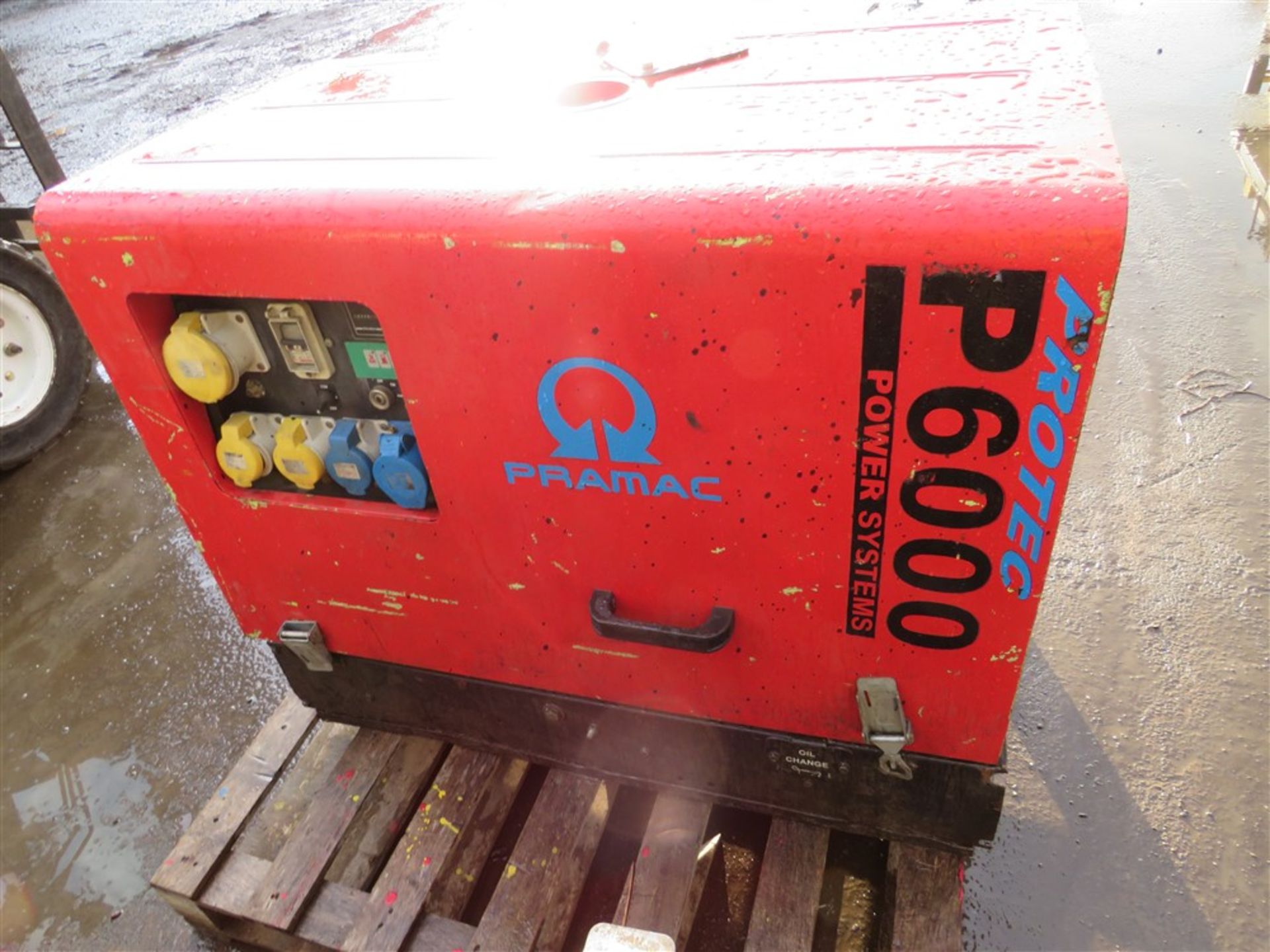 PRAMAC PROTECH 6 KVA DIESEL GENERATOR [+ VAT]