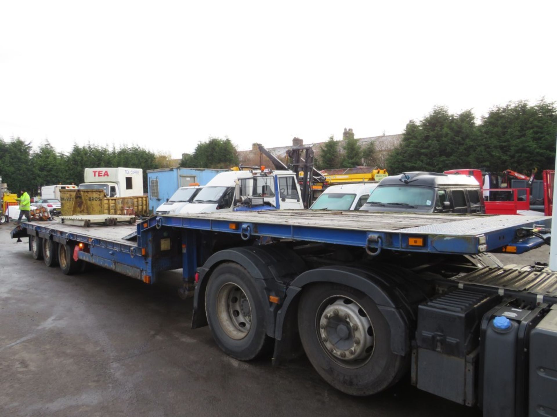 DENBRO STEP FRAME TRI-AXLE ARTIC PLANT TRAILER [+ VAT]