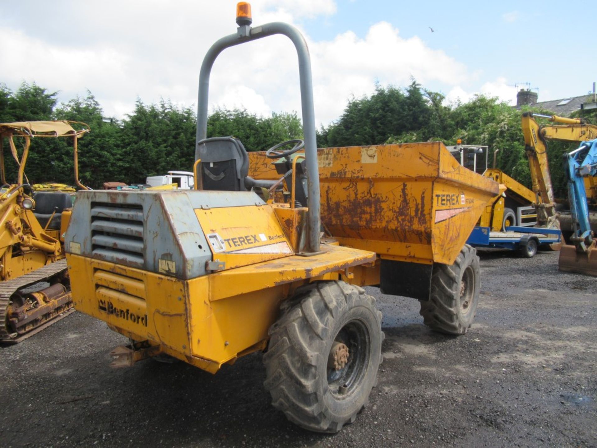 BENFORD TEREX PT6000 6 TON DUMPER, 3443 HOURS NOT WARRANTED [+ VAT] - Bild 2 aus 4