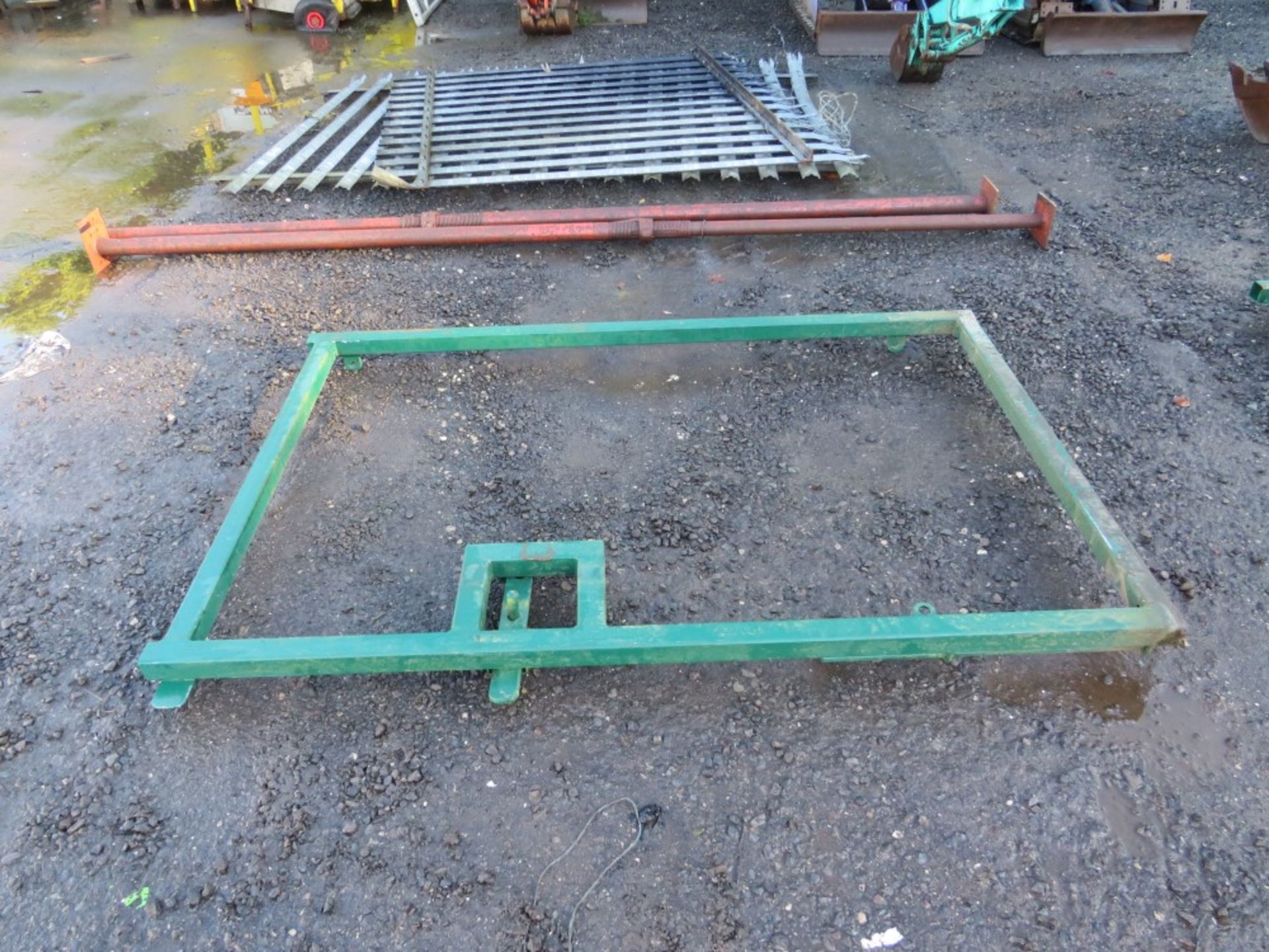 STEEL SECURITY GATE FRAME [NO VAT]