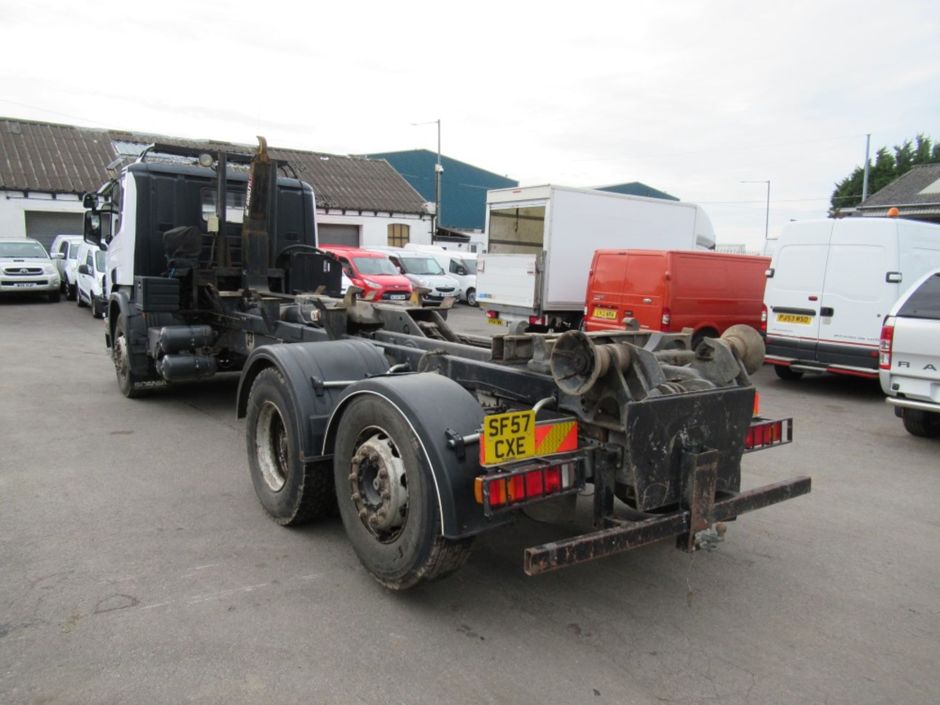 57 reg SCANIA P6X2 HOOKLOADER, 1ST REG 09/07, TEST 12/19, 640070KM NOT WARRANTED, V5 HERE, 4 - Bild 3 aus 5