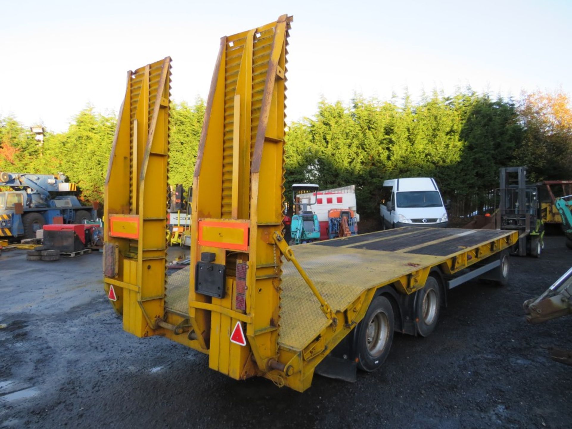 CRAVEN TASKER 89 DLT3M24 3 AXLE DRAW BAR TRAILER, TEST 03/20 [+ VAT] - Bild 2 aus 2