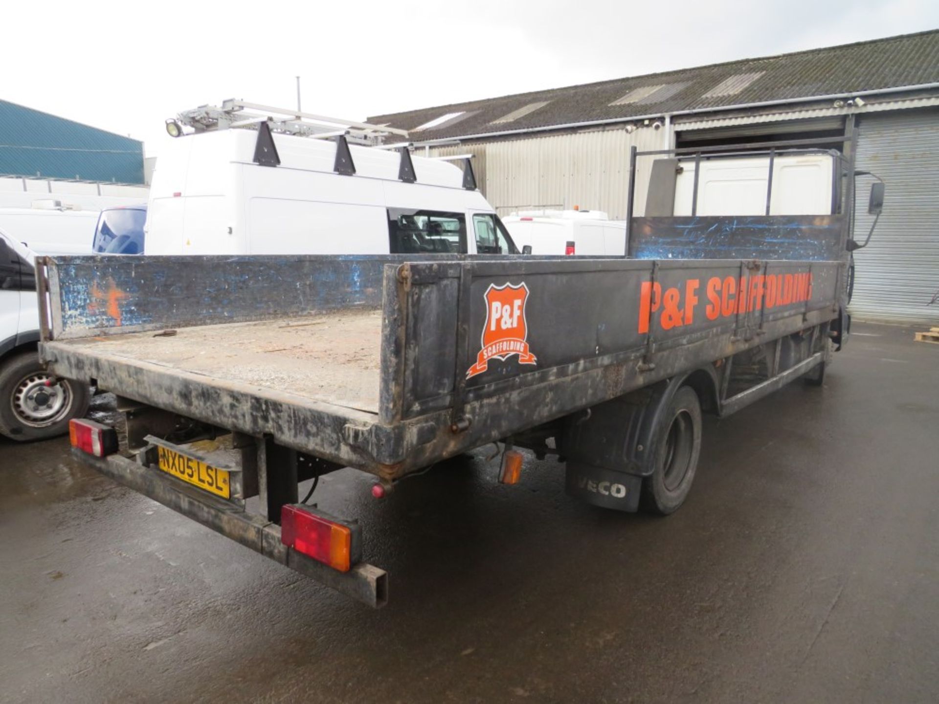 05 reg IVECO DROPSIDE, 1ST REG 07/05, 365431KM NOT WARRANTED, V5 HERE, 3 FORMER KEEPERS [NO VAT] - Bild 4 aus 5