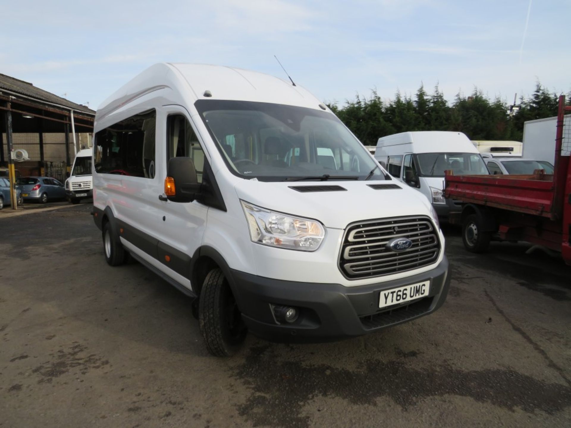 66 reg FORD TRANSIT 460 TREND ECONETIC TECH MINIBUS, 1ST REG 09/16, TEST 09/20, 3533M WARRANTED,