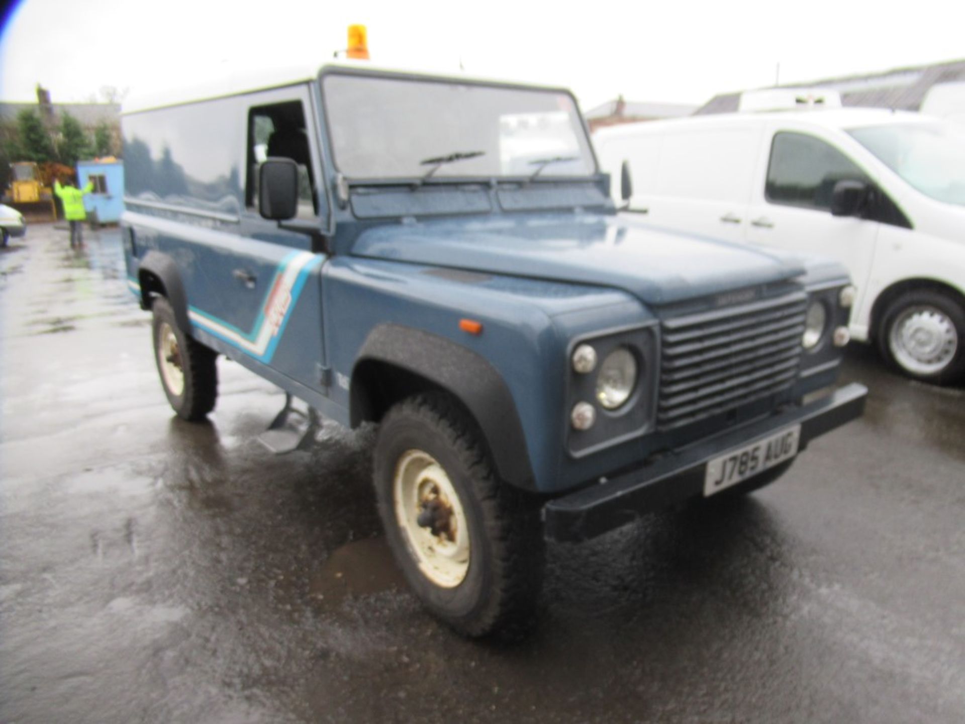 J reg LAND ROVER 110 DEFENDER TD (DIRECT NHS) 1ST REG 09/91, 68246M NOT WARRANTED, V5 HERE, 1 FORMER