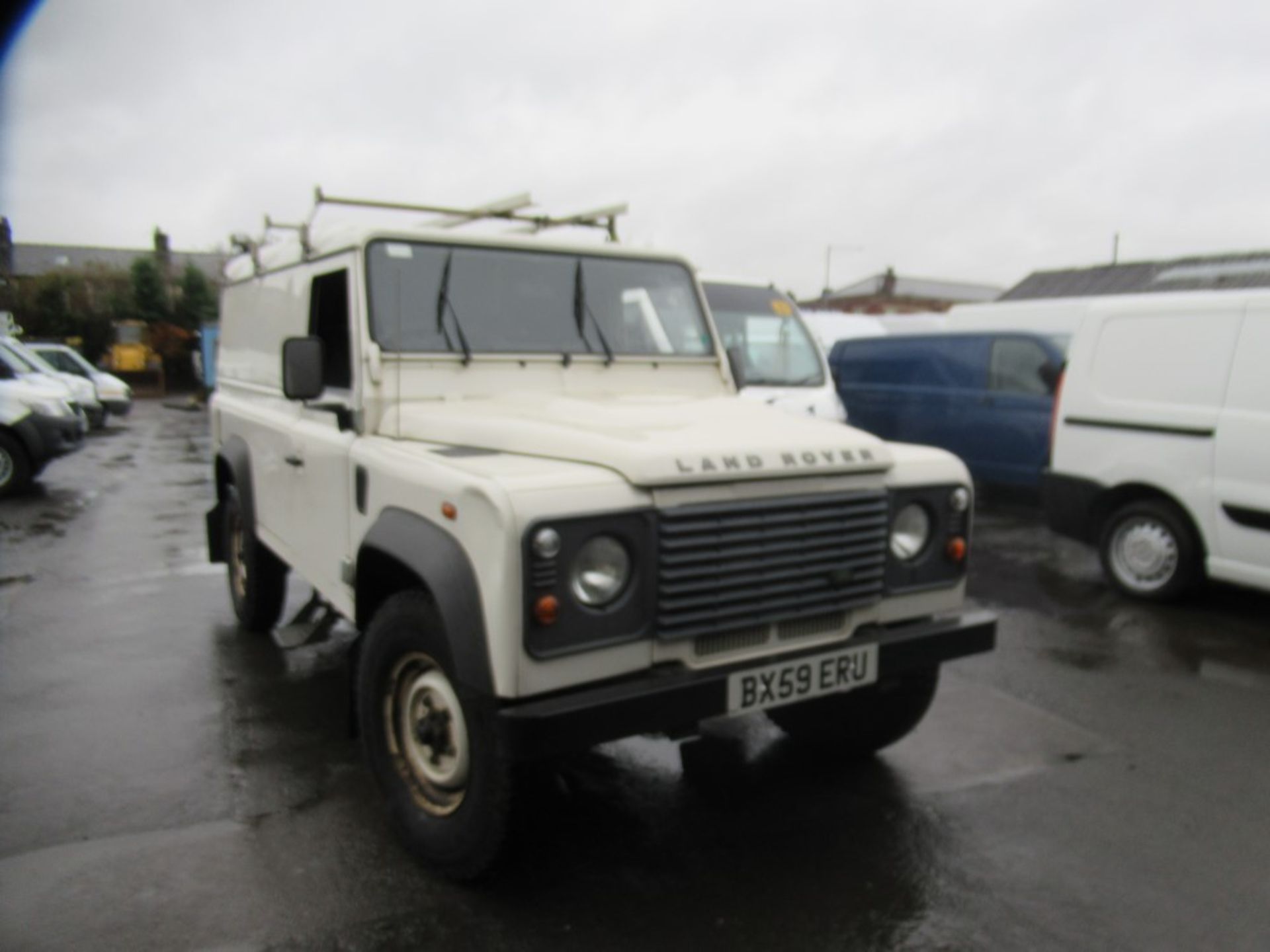 59 reg LAND ROVER DEFENDER 110 HARD TOP, 1ST REG 12/09, TEST 01/20, V5 HERE, 1 OWNER FROM NEW [+