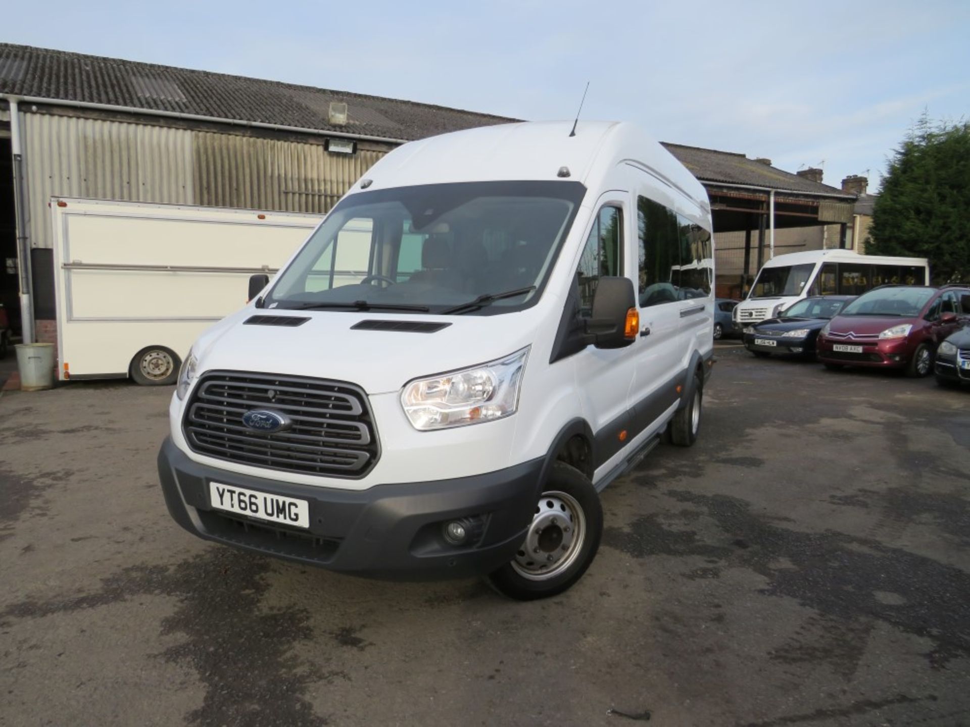 66 reg FORD TRANSIT 460 TREND ECONETIC TECH MINIBUS, 1ST REG 09/16, TEST 09/20, 3533M WARRANTED, - Image 2 of 6