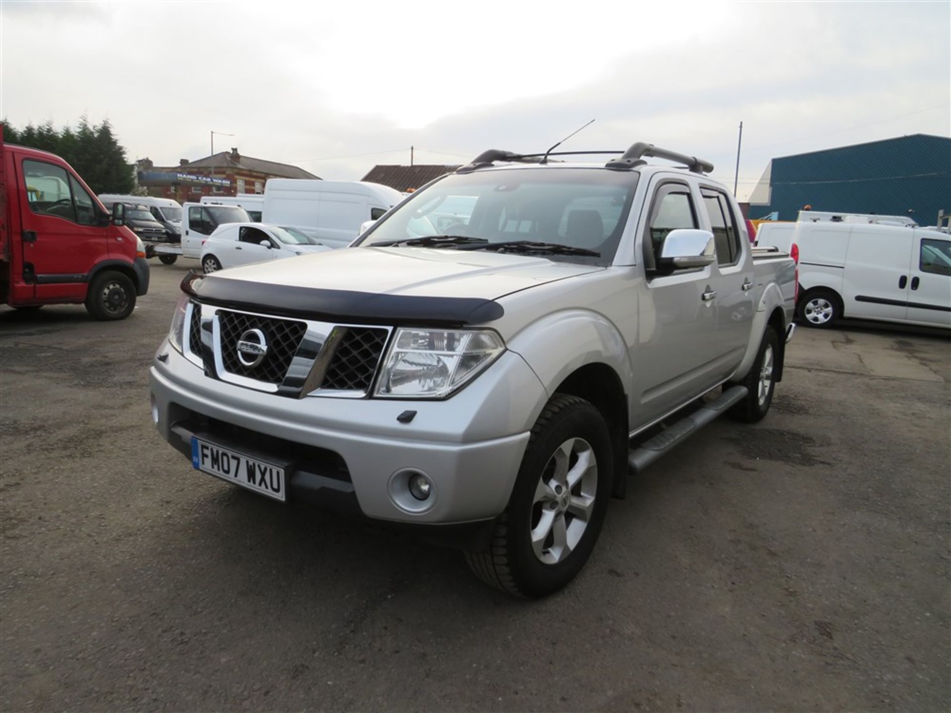 07 reg NISSAN NAVARA AVENTURA D/C DCI PICKUP, 1ST REG 08/07, TEST 09/20, 122975M WARRANTED, V5 HERE, - Image 2 of 5