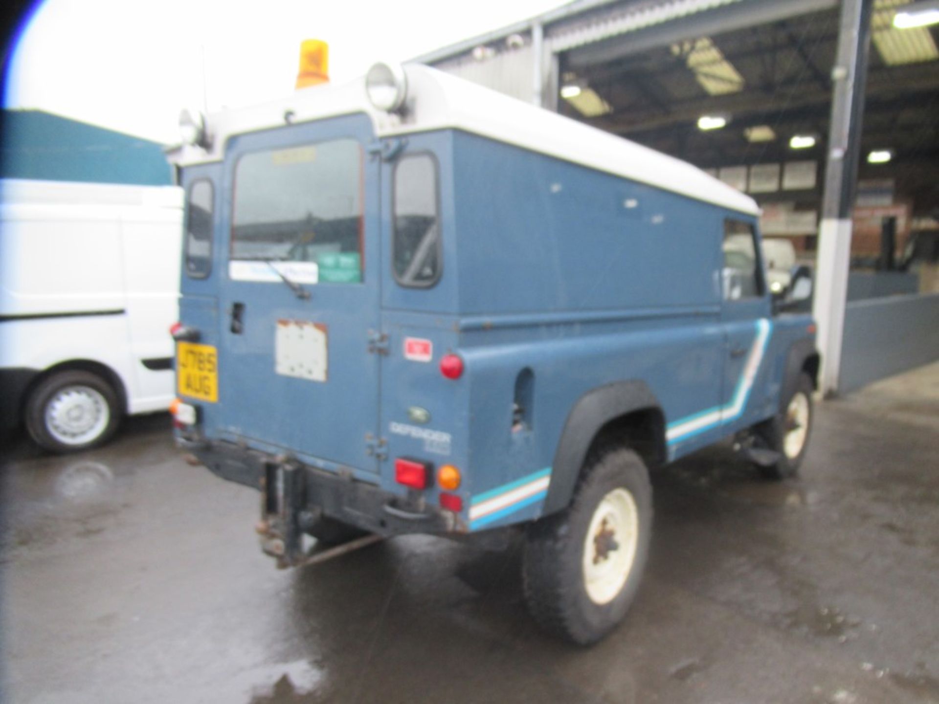 J reg LAND ROVER 110 DEFENDER TD (DIRECT NHS) 1ST REG 09/91, 68246M NOT WARRANTED, V5 HERE, 1 FORMER - Image 4 of 6