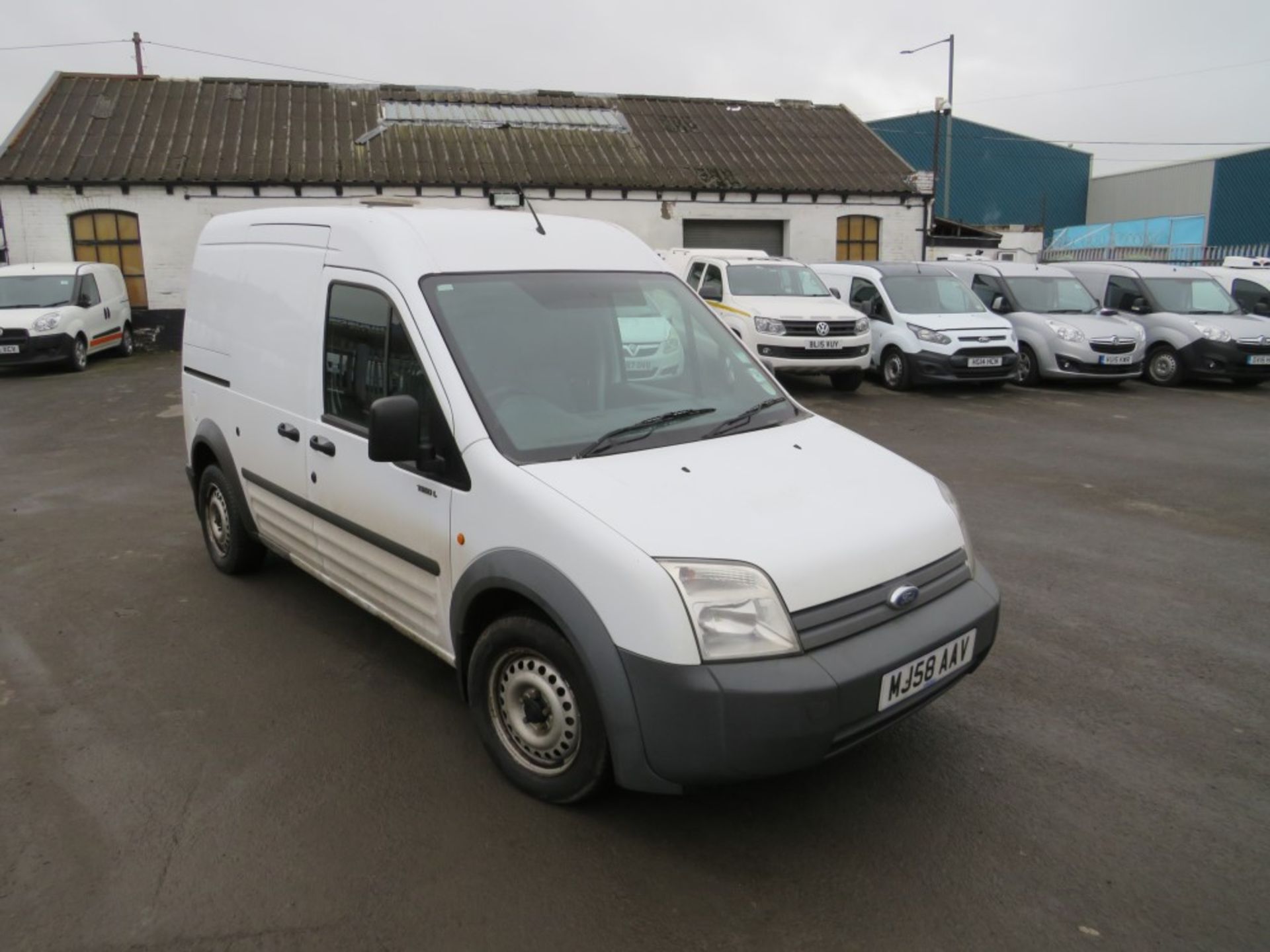 58 reg FORD TRANSIT CONNECT T230 L90 VAN (DIRECT COUNCIL) 1ST REG 11/08, TEST 02/20, 115110M