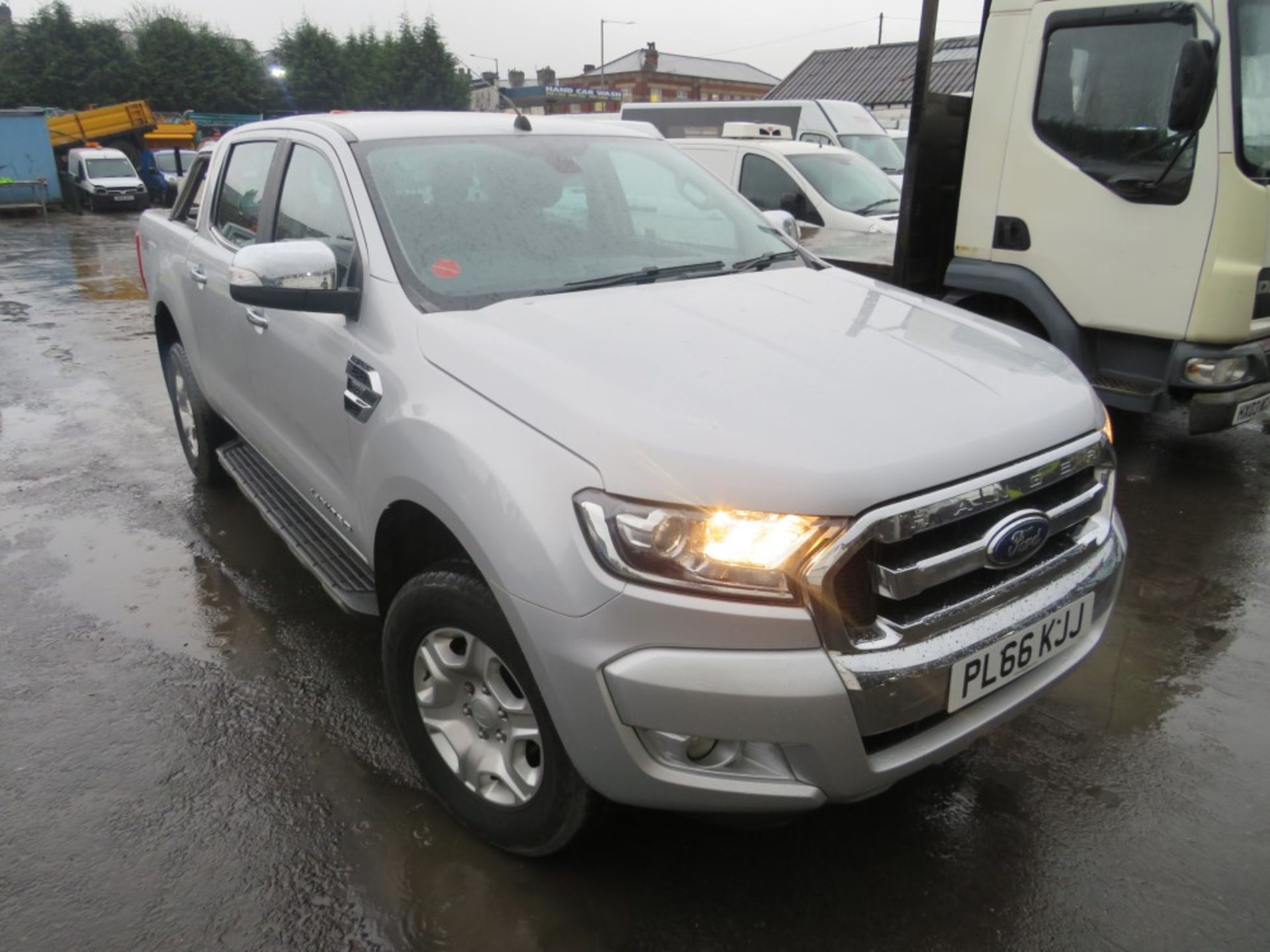 66 reg FORD RANGER LIMITED 4 X 4 DCB TDCI PICKUP, 1ST REG 12/16, 41045M WARRANTED, V5 HERE, 1