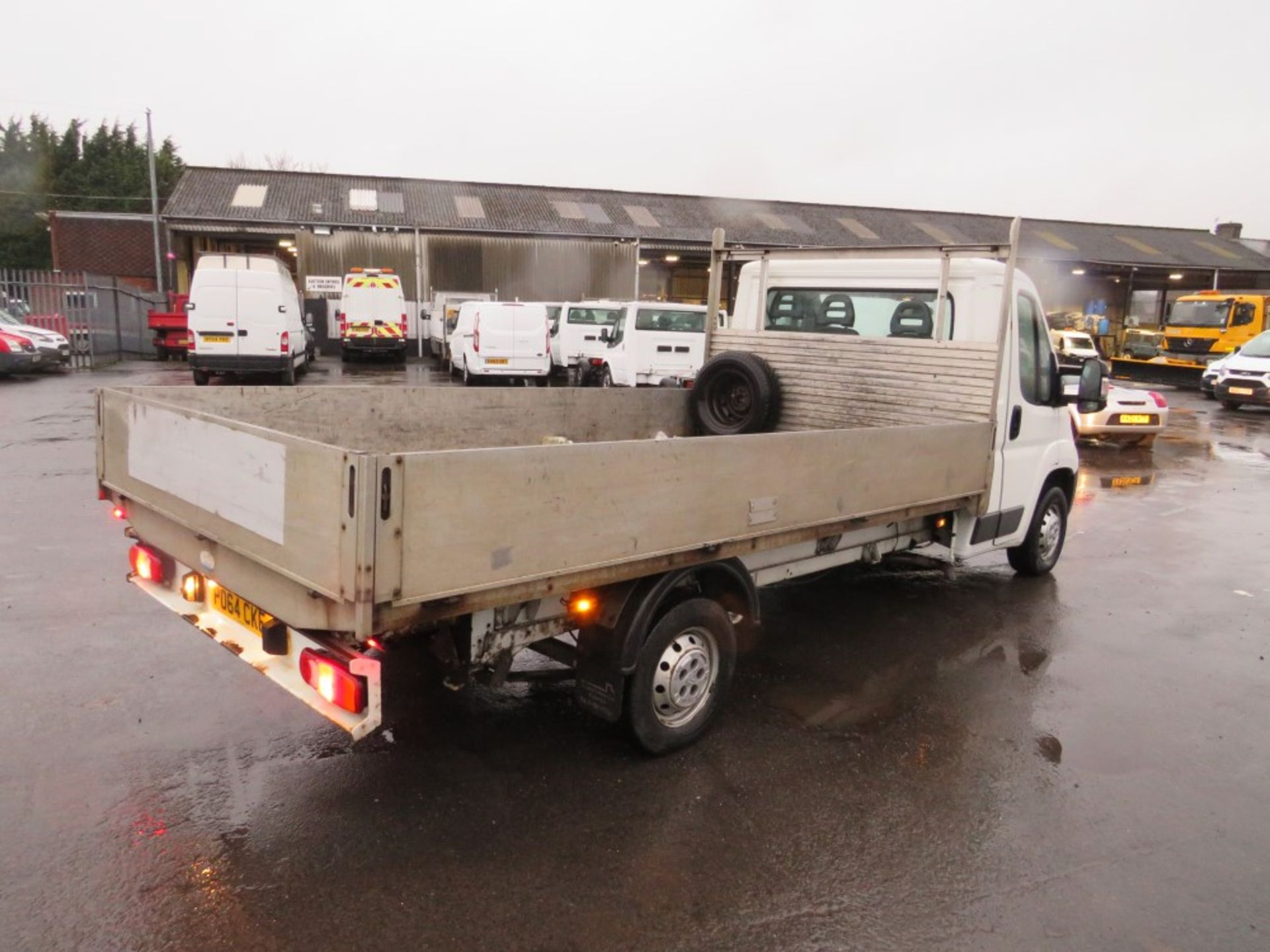 64 reg CITROEN RELAY 35 HDI DROPSIDE, 1ST REG 10/14, TEST 10/20, 135180M WARRANTED, V5 HERE, 1 - Image 4 of 5