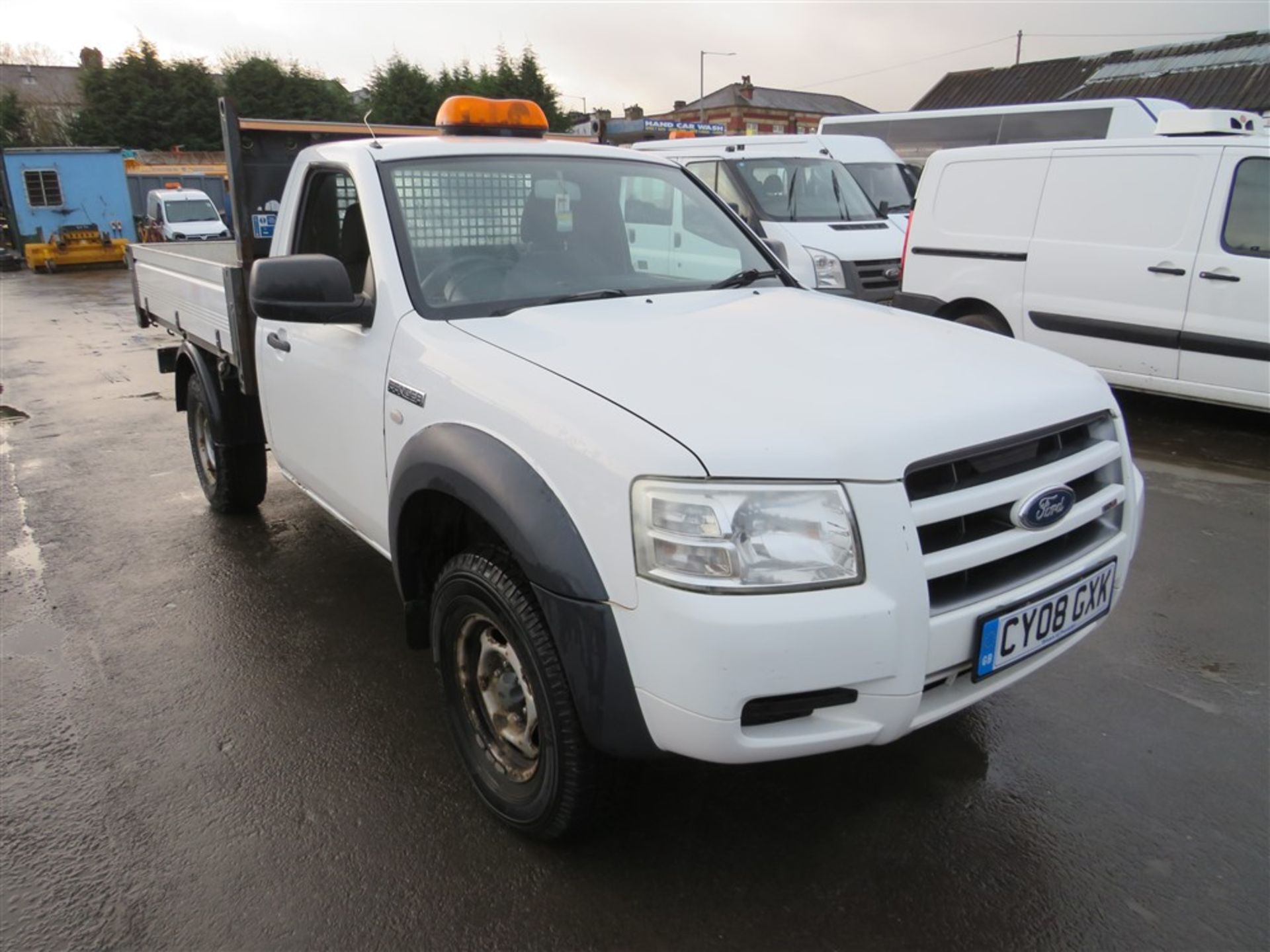 08 reg FORD RANGER TDCI TIPPER (DIRECT COUNCIL) 1ST REG 05/08, TEST 12/19, 68627M WARRANTED, V5